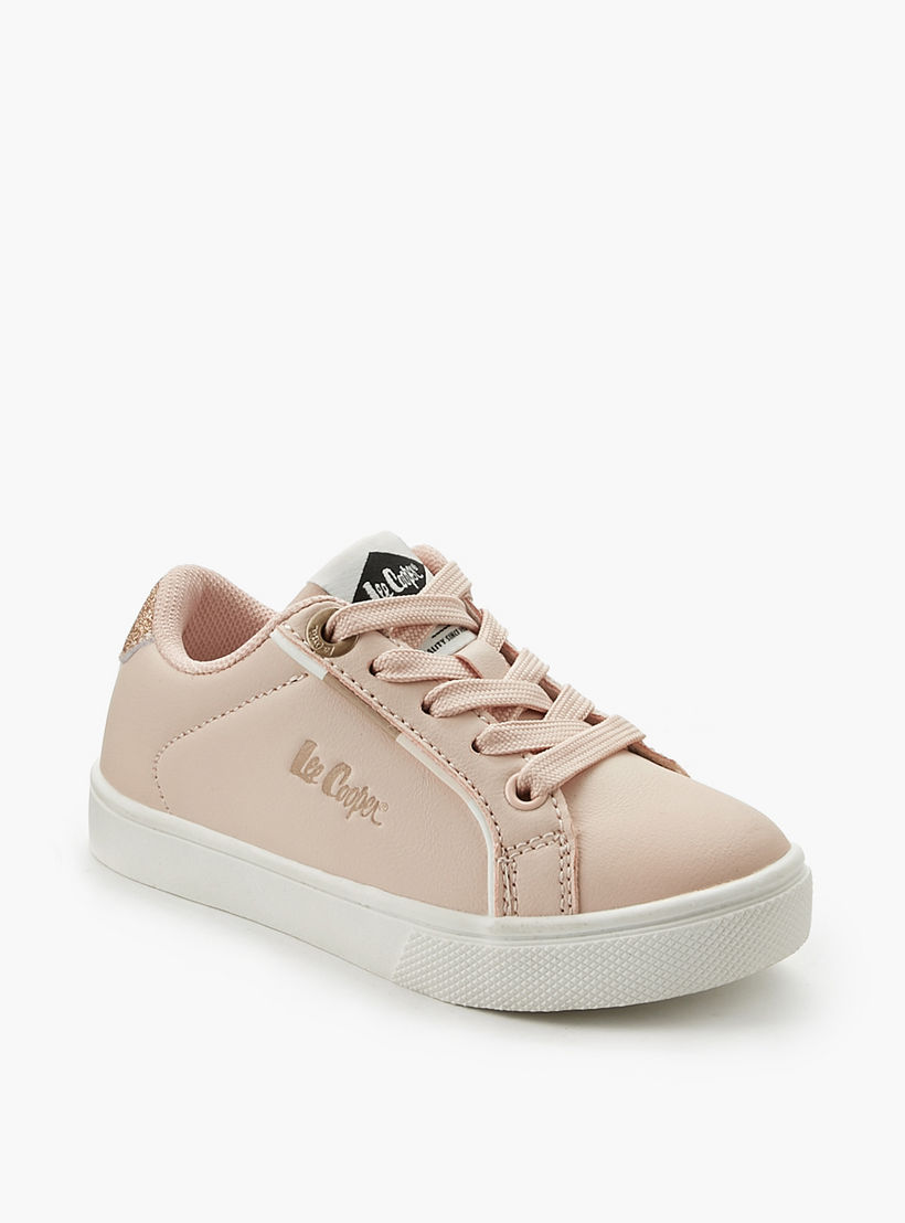 Lee Cooper Girls Lace-Up Ankle Sneakers-girls-shoes-sneakers-image-2