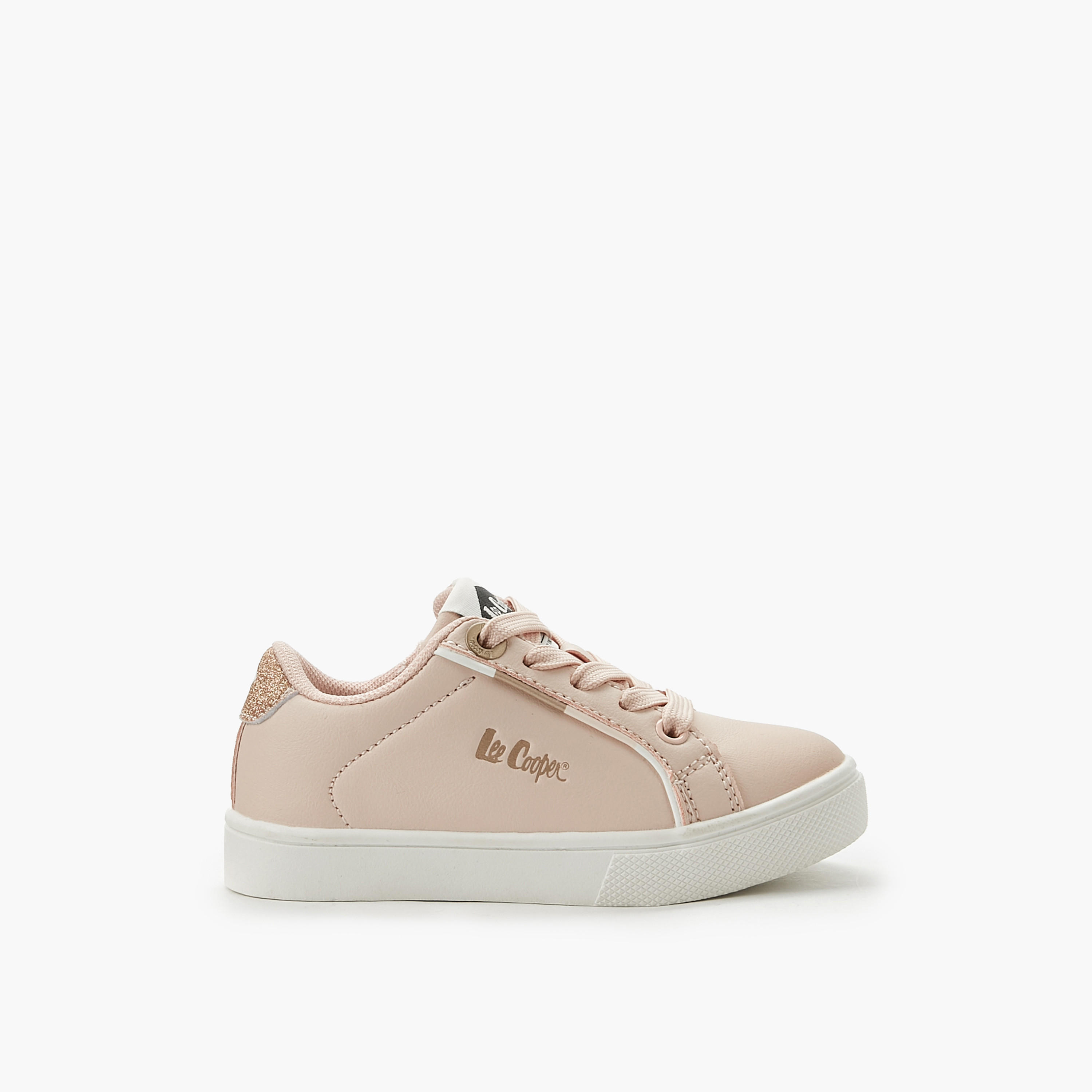 Lee Cooper Girls Lace-Up Ankle Sneakers-girls-shoes-sneakers-image-3