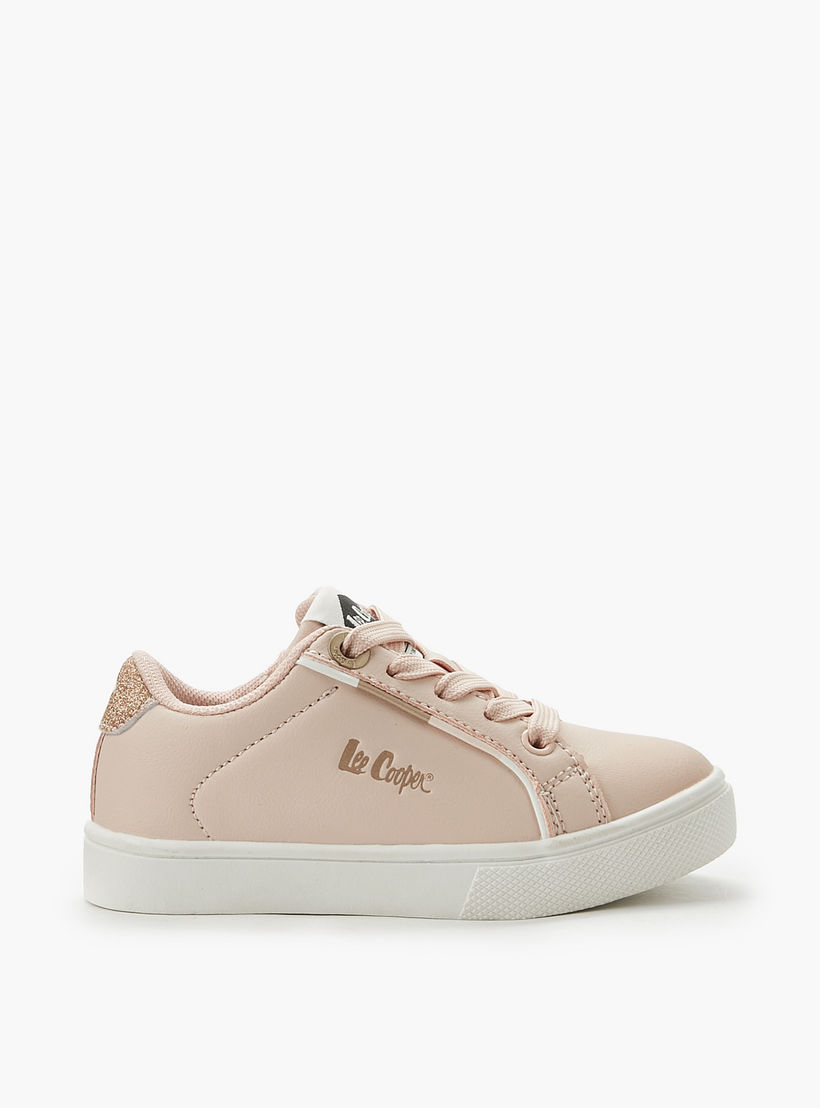 Lee Cooper Girls Lace-Up Ankle Sneakers-girls-shoes-sneakers-image-3