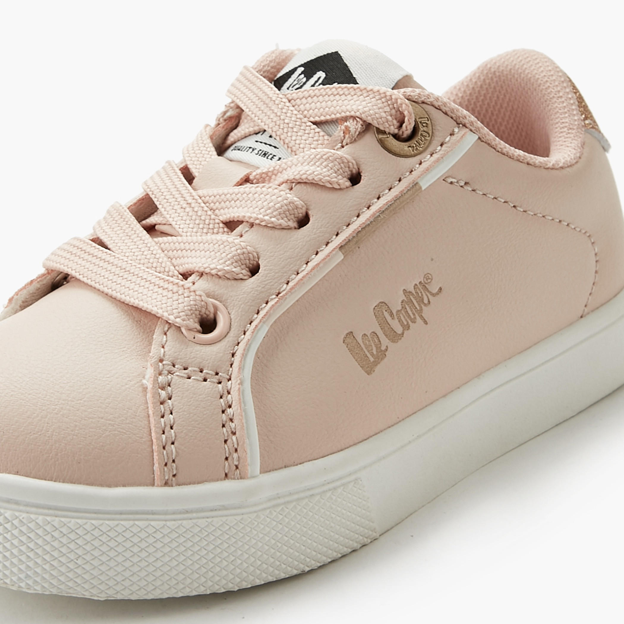 Lee Cooper Girls Lace-Up Ankle Sneakers-girls-shoes-sneakers-image-4