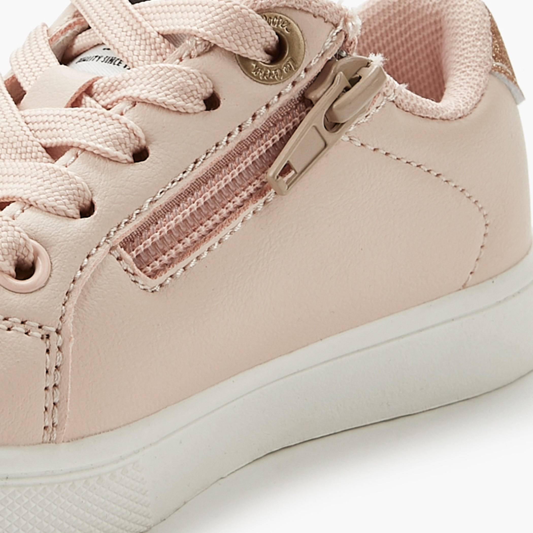 Lee Cooper Girls Lace-Up Ankle Sneakers-girls-shoes-sneakers-image-5