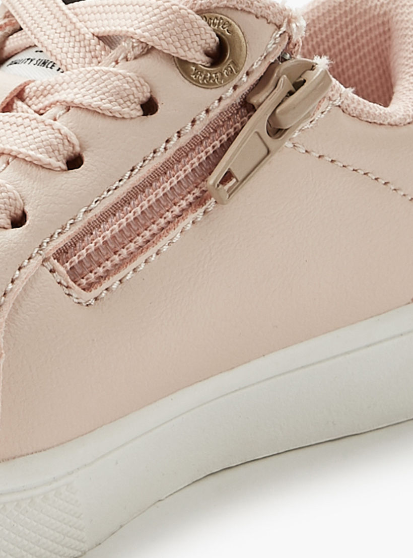 Lee Cooper Girls Lace-Up Ankle Sneakers-girls-shoes-sneakers-image-5
