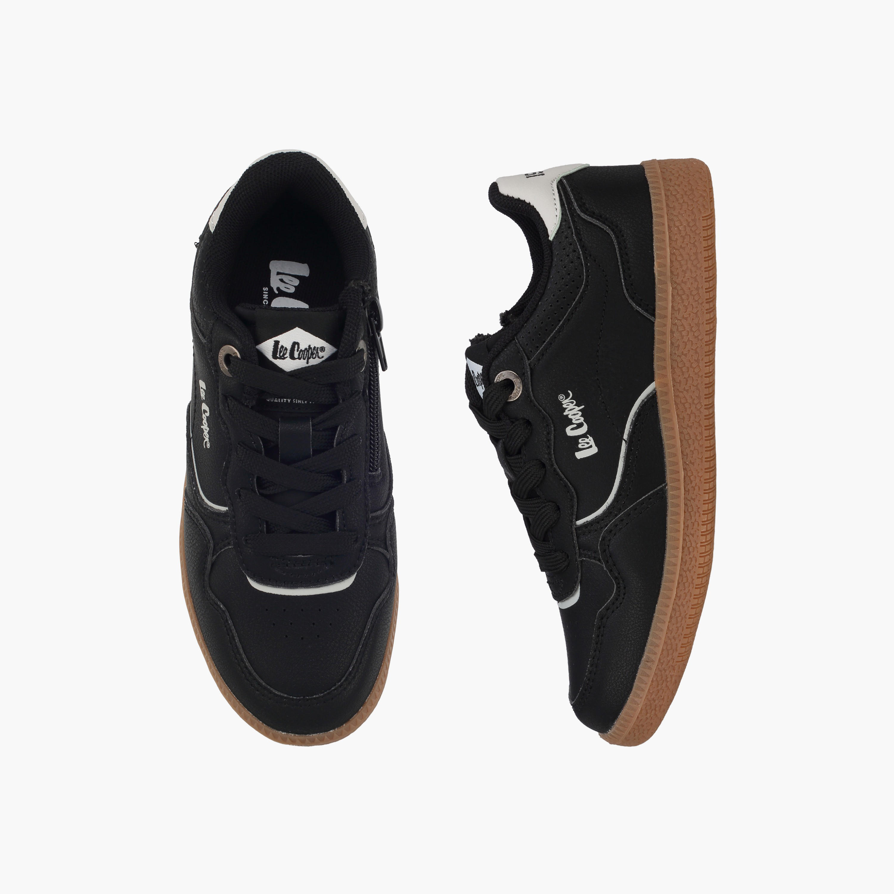 Lee Cooper Boys Lace-Up Ankle Sneakers-boys-shoes-sneakers-image-1