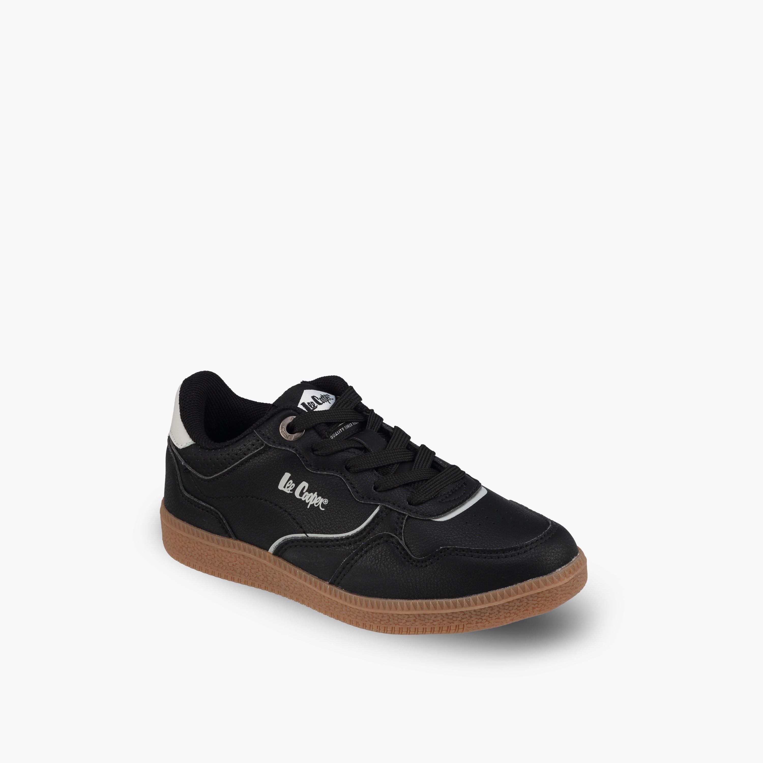Lee Cooper Boys Lace-Up Ankle Sneakers-boys-shoes-sneakers-image-2