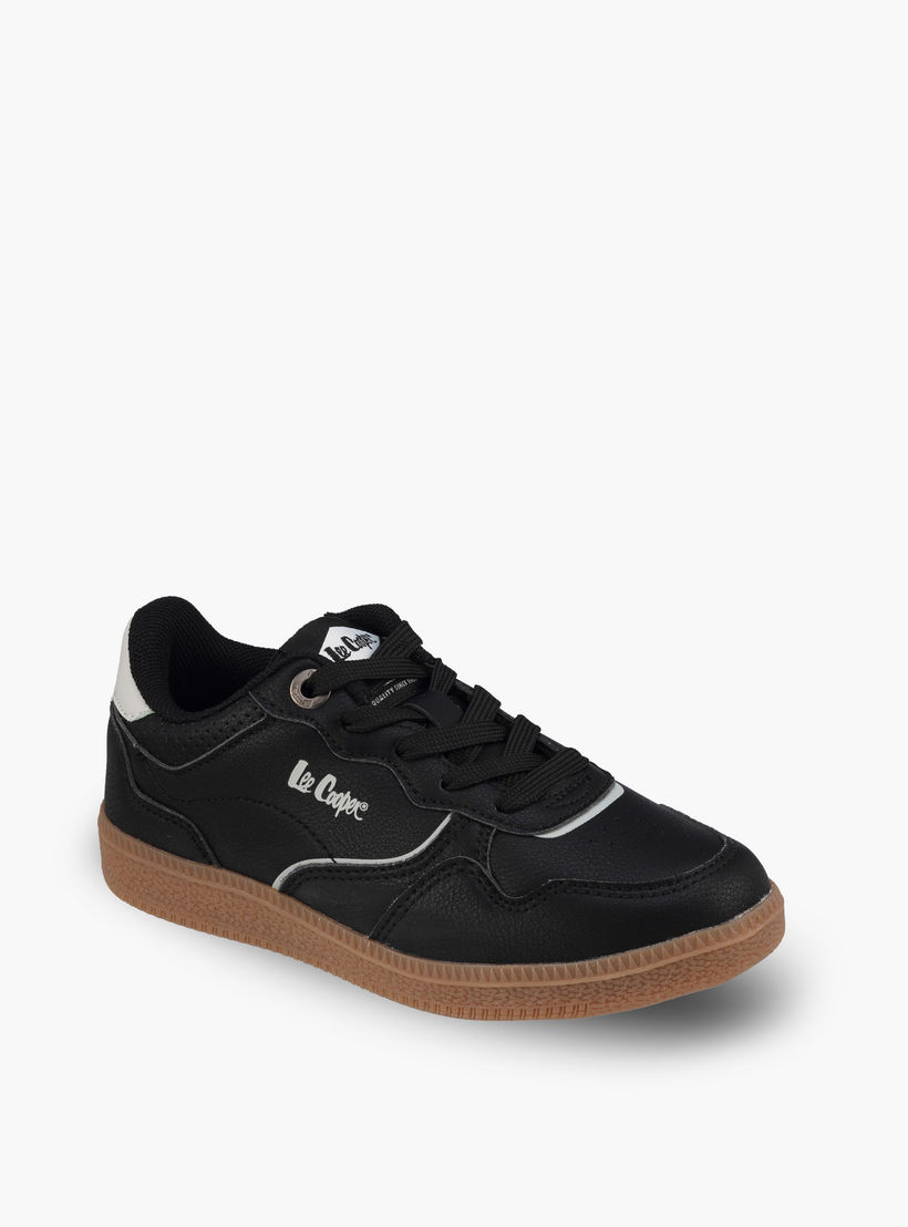 Lee Cooper Boys Lace-Up Ankle Sneakers-boys-shoes-sneakers-image-2
