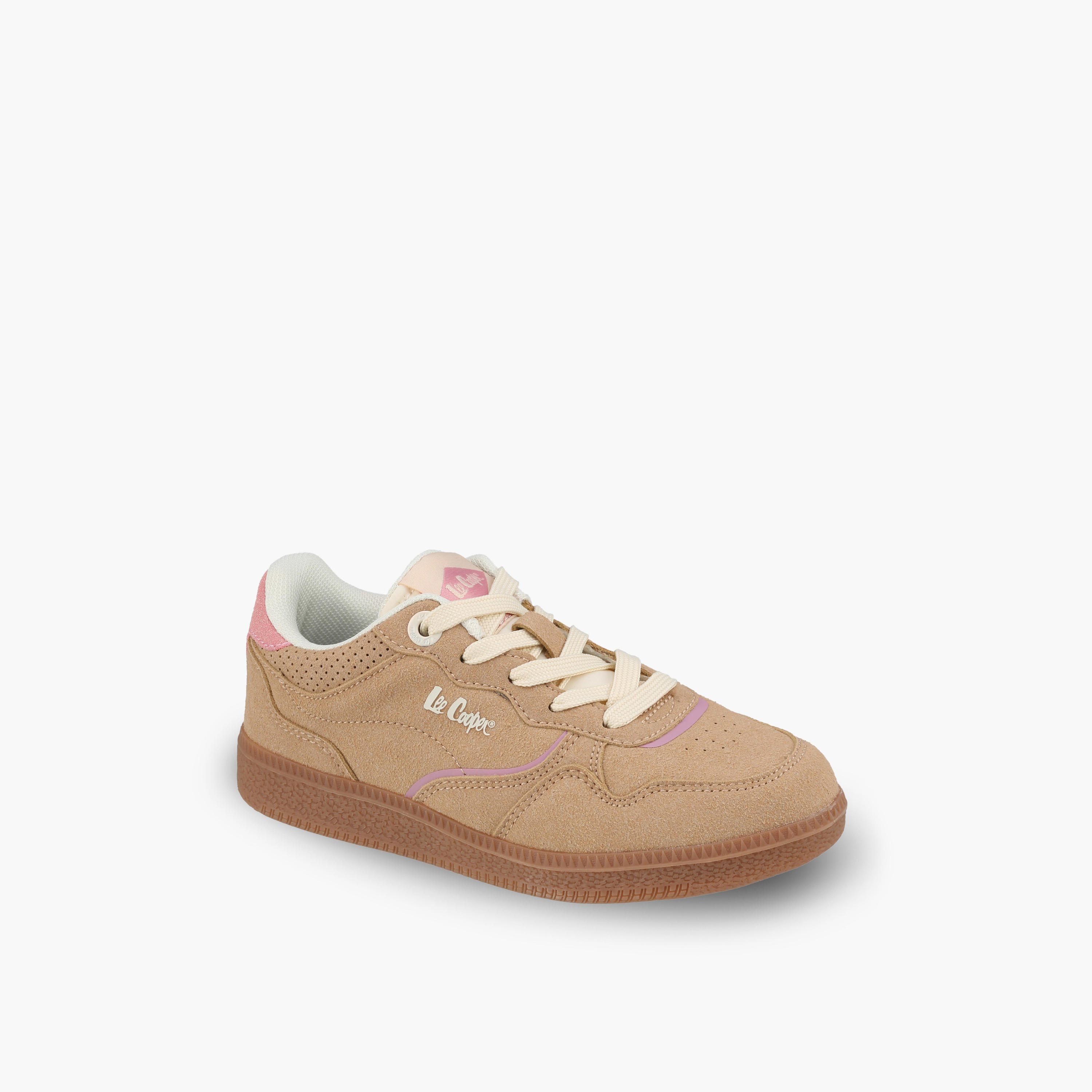 حذاء سنيكرز طول الكاحل برباط للبنات من لي كوبر-girls-shoes-sneakers-image-2