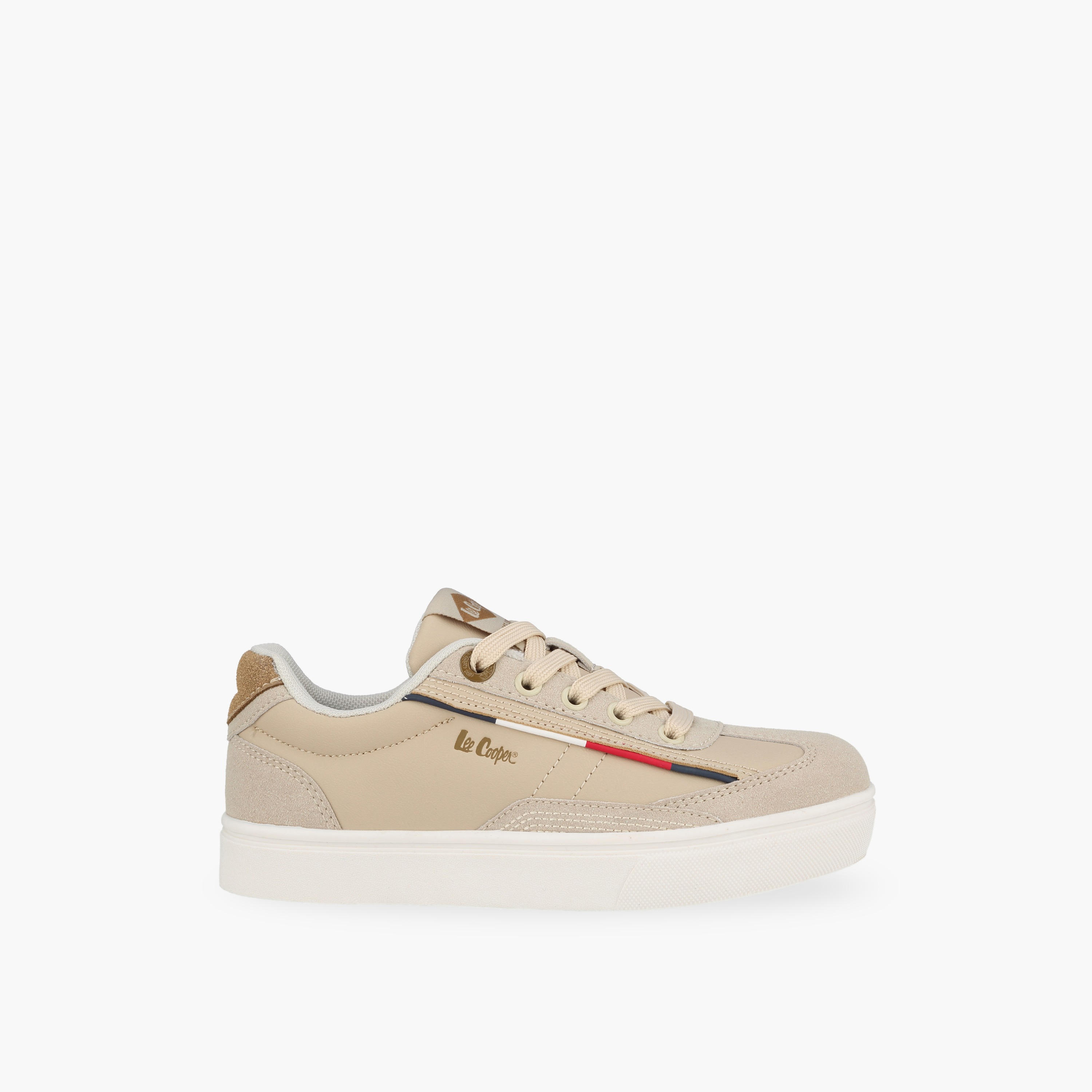 Lee Cooper Boys Panelled Lace-Up Sneakers-boys-shoes-sneakers-image-3