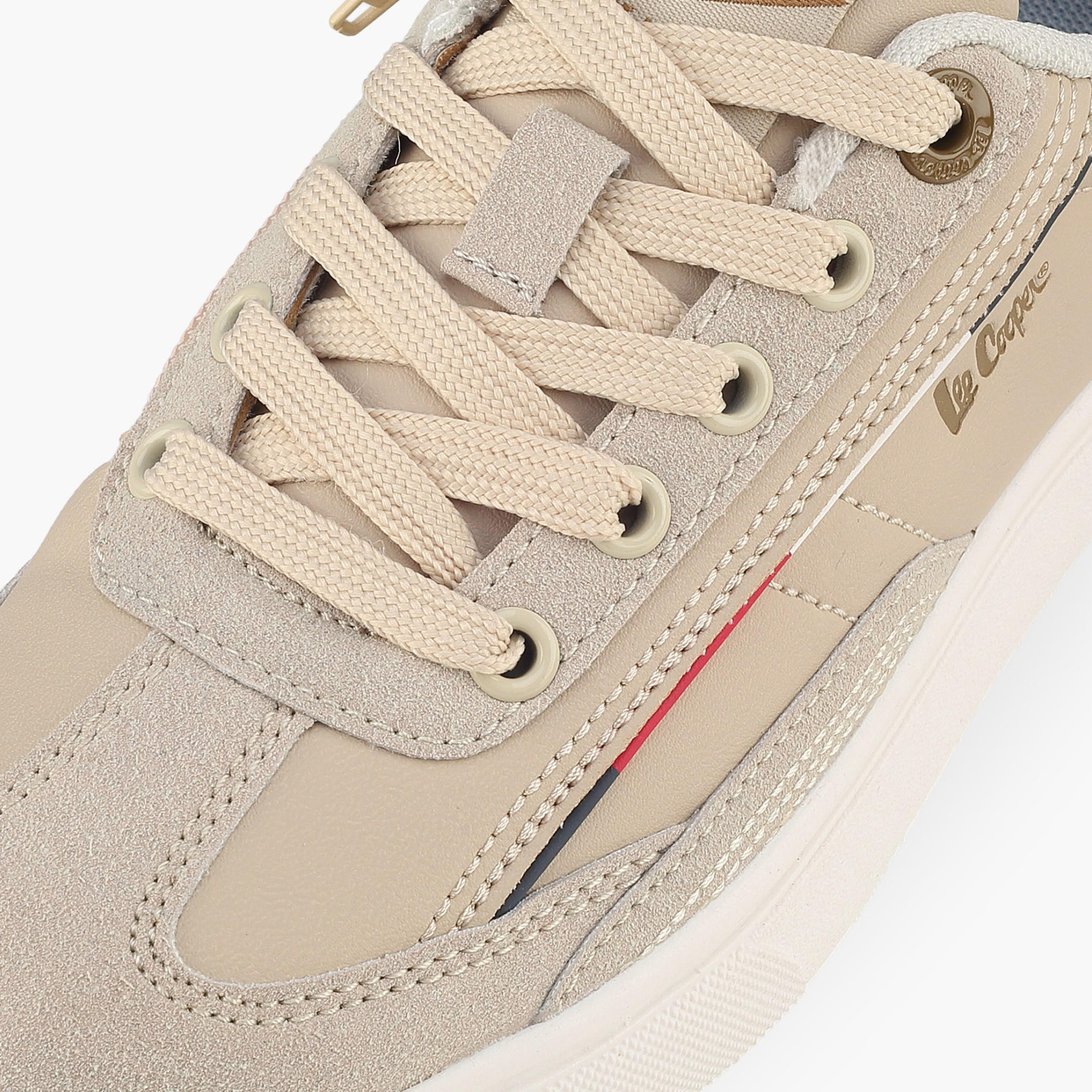 Lee Cooper Boys Panelled Lace-Up Sneakers-boys-shoes-sneakers-image-4