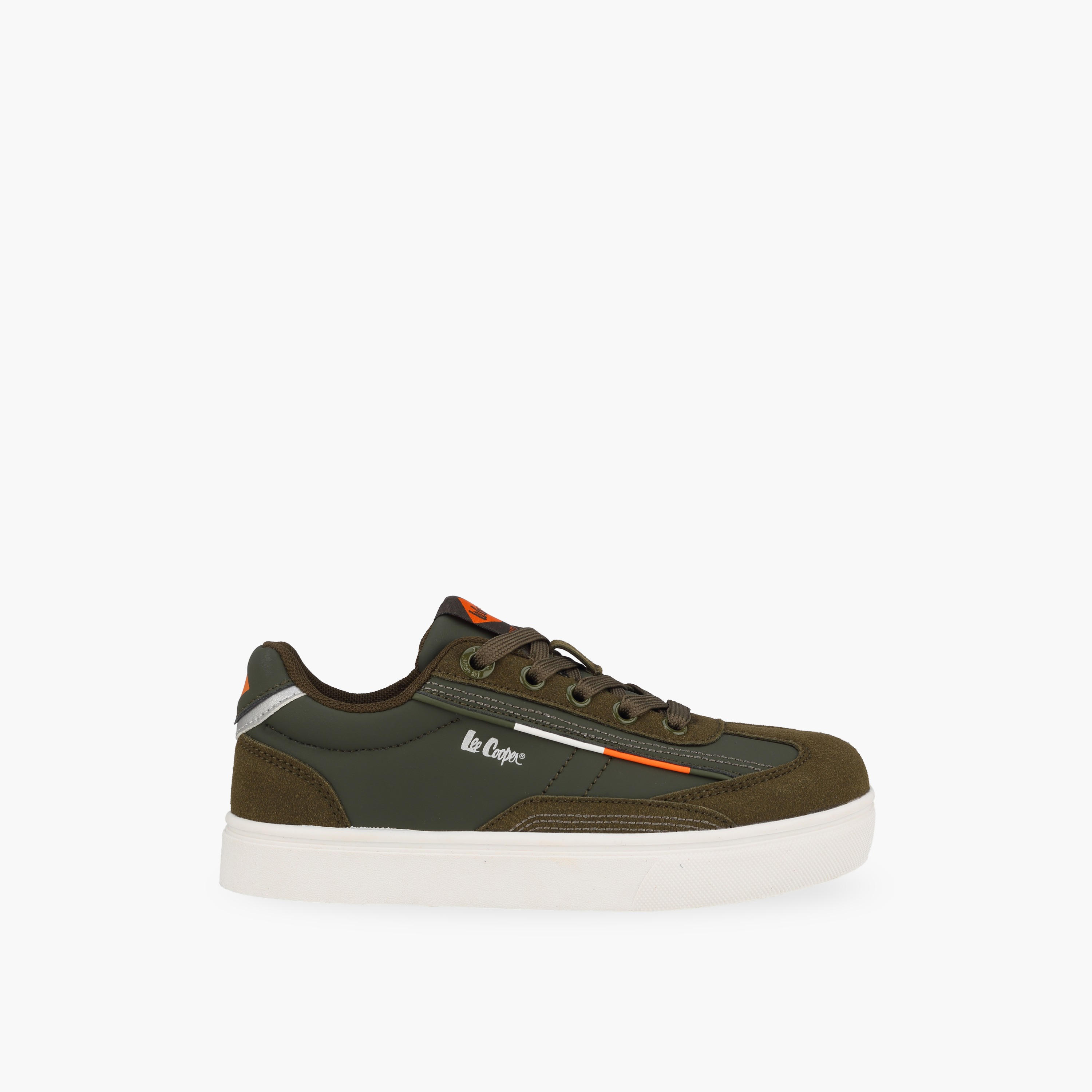 Lee Cooper Boys Panelled Lace-Up Sneakers-boys-shoes-sneakers-image-3