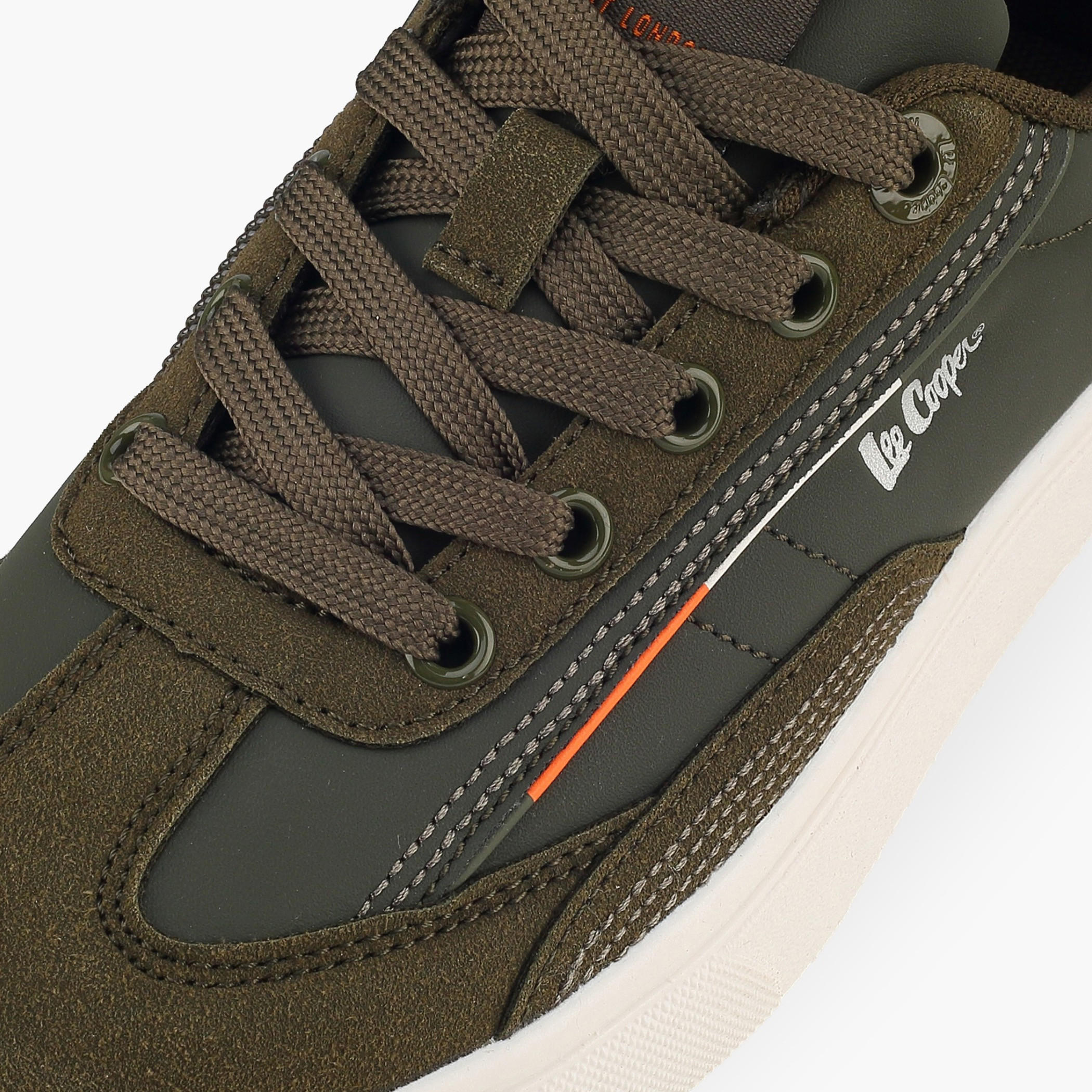 Lee Cooper Boys Panelled Lace-Up Sneakers-boys-shoes-sneakers-image-4