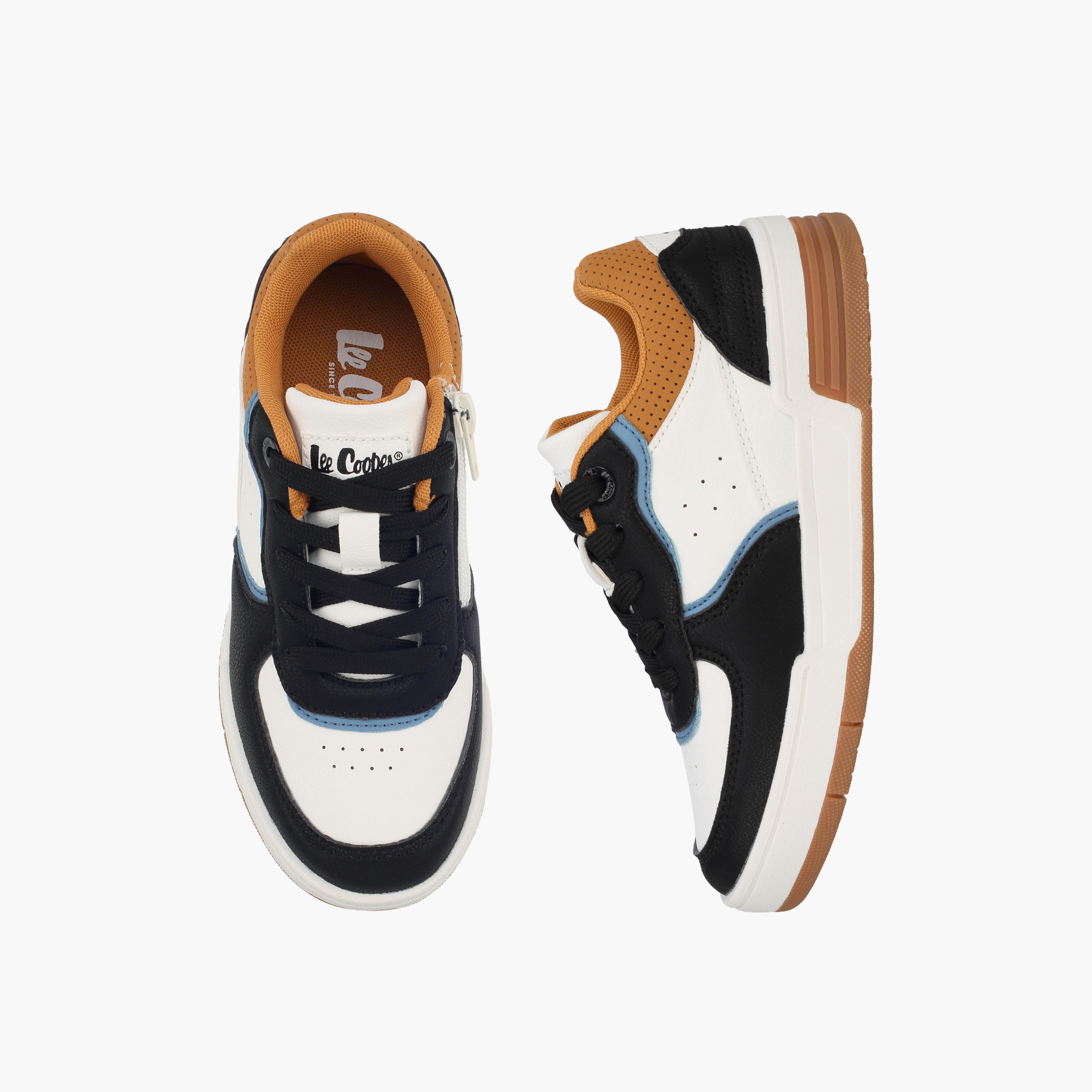 Lee Cooper Boys Lace-Up Ankle Sneakers-boys-shoes-sneakers-image-1