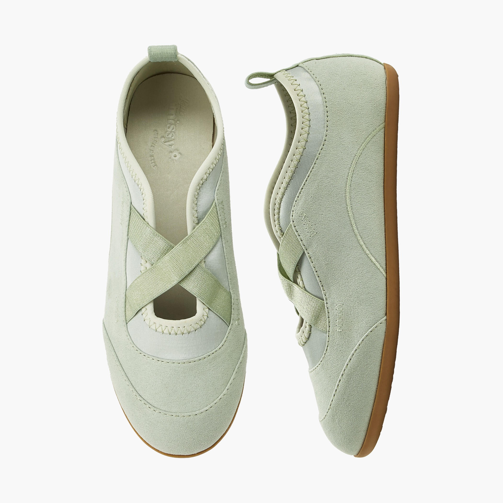 حذاء باليرينا بأحزمة متقاطعة للبنات من ليتل ميسي-girls-shoes-ballerinas-image-1