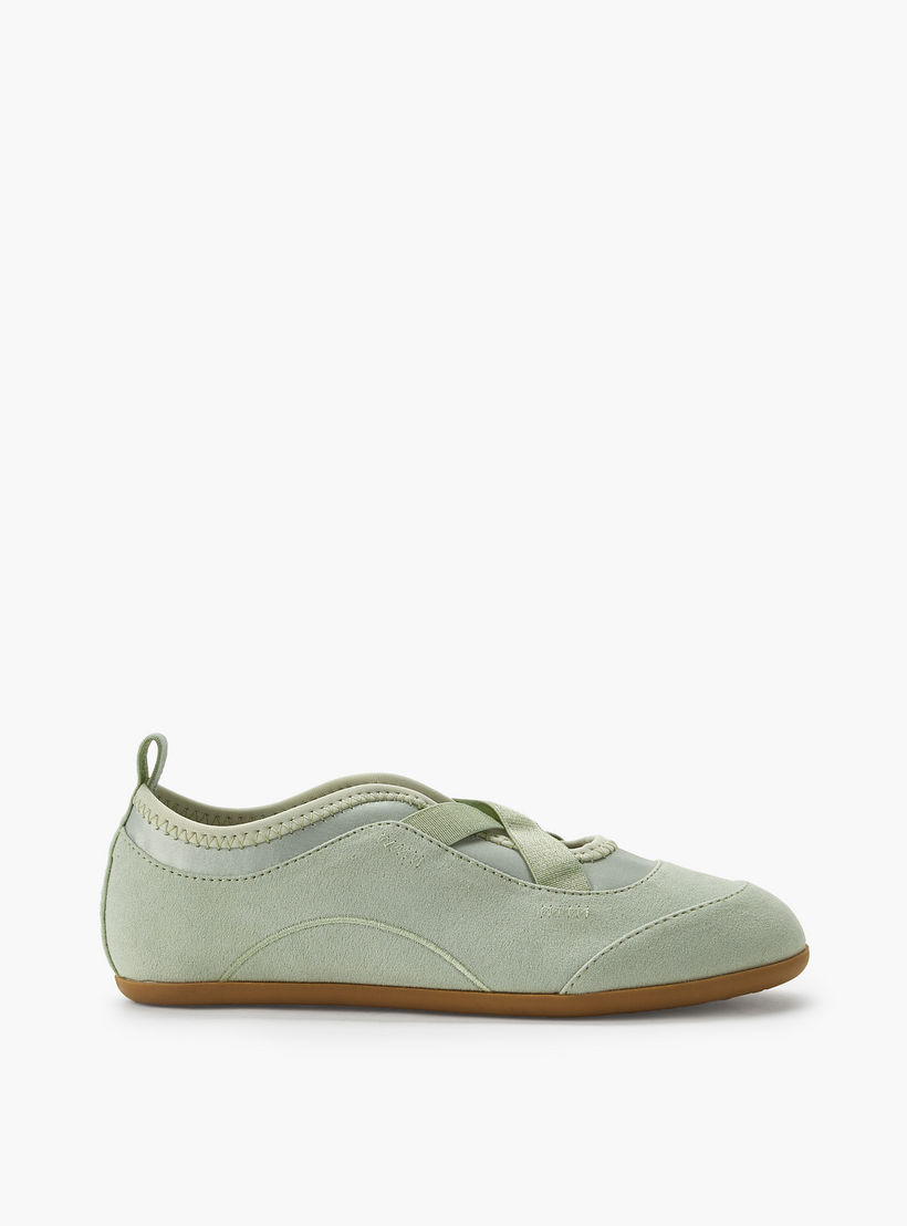 حذاء باليرينا بأحزمة متقاطعة للبنات من ليتل ميسي-girls-shoes-ballerinas-image-3