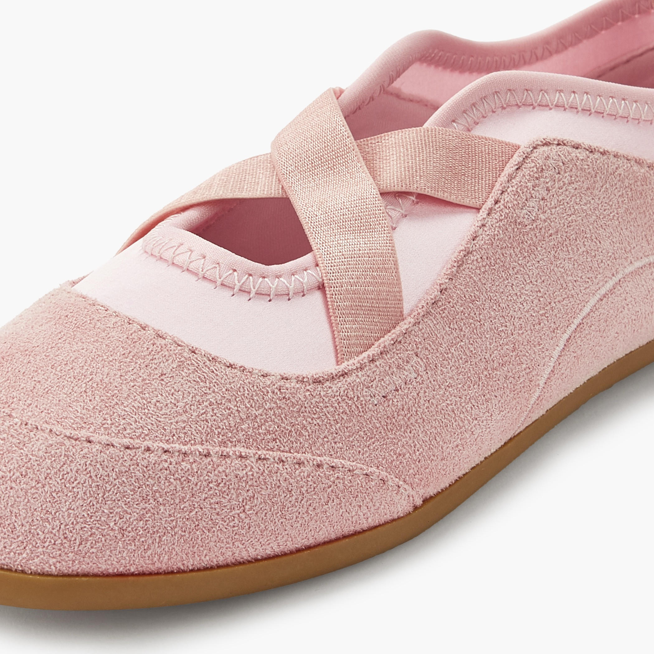 حذاء باليرينا بأحزمة متقاطعة للبنات من ليتل ميسي-girls-shoes-ballerinas-image-4
