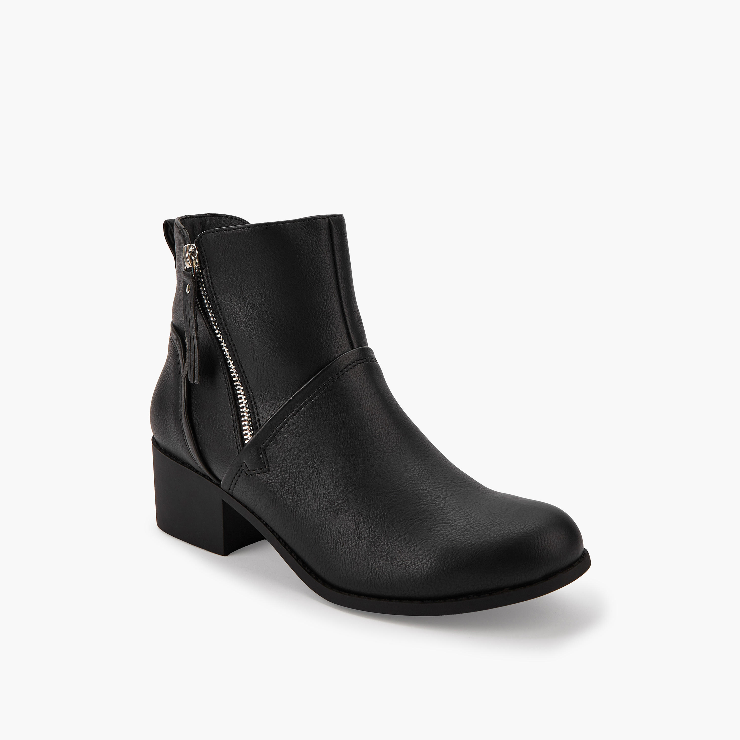 Flora Bella Women Block Heel Ankle Boots-women-shoes-boots-image-1