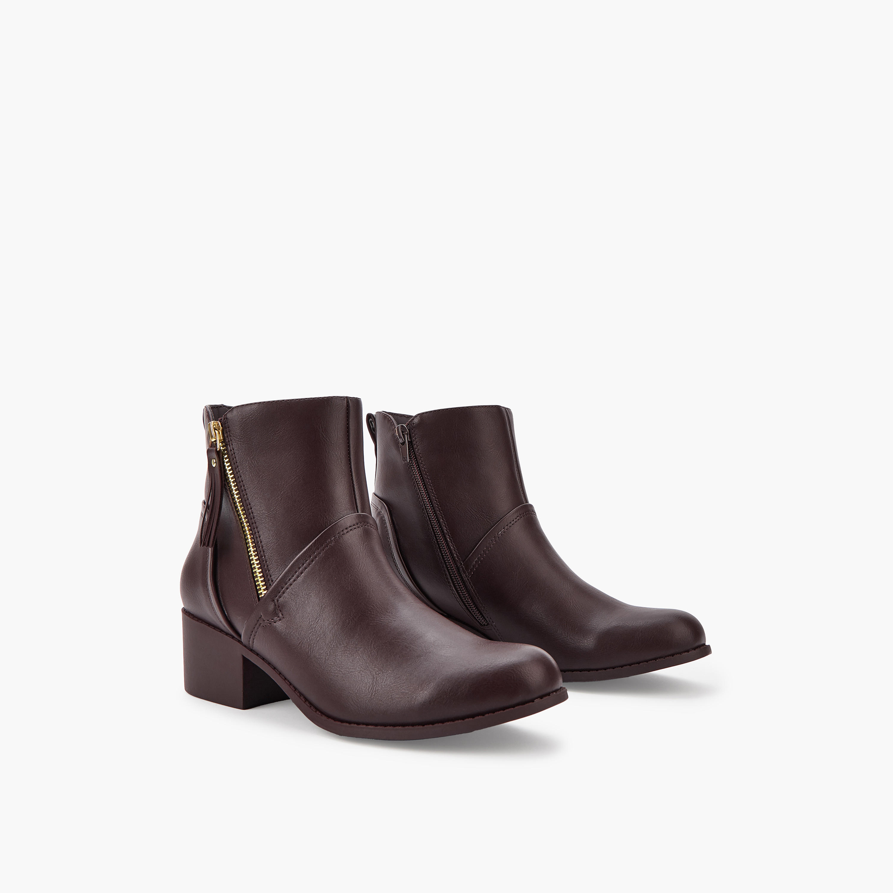 Flora Bella Women Block Heel Ankle Boots-women-shoes-boots-image-4