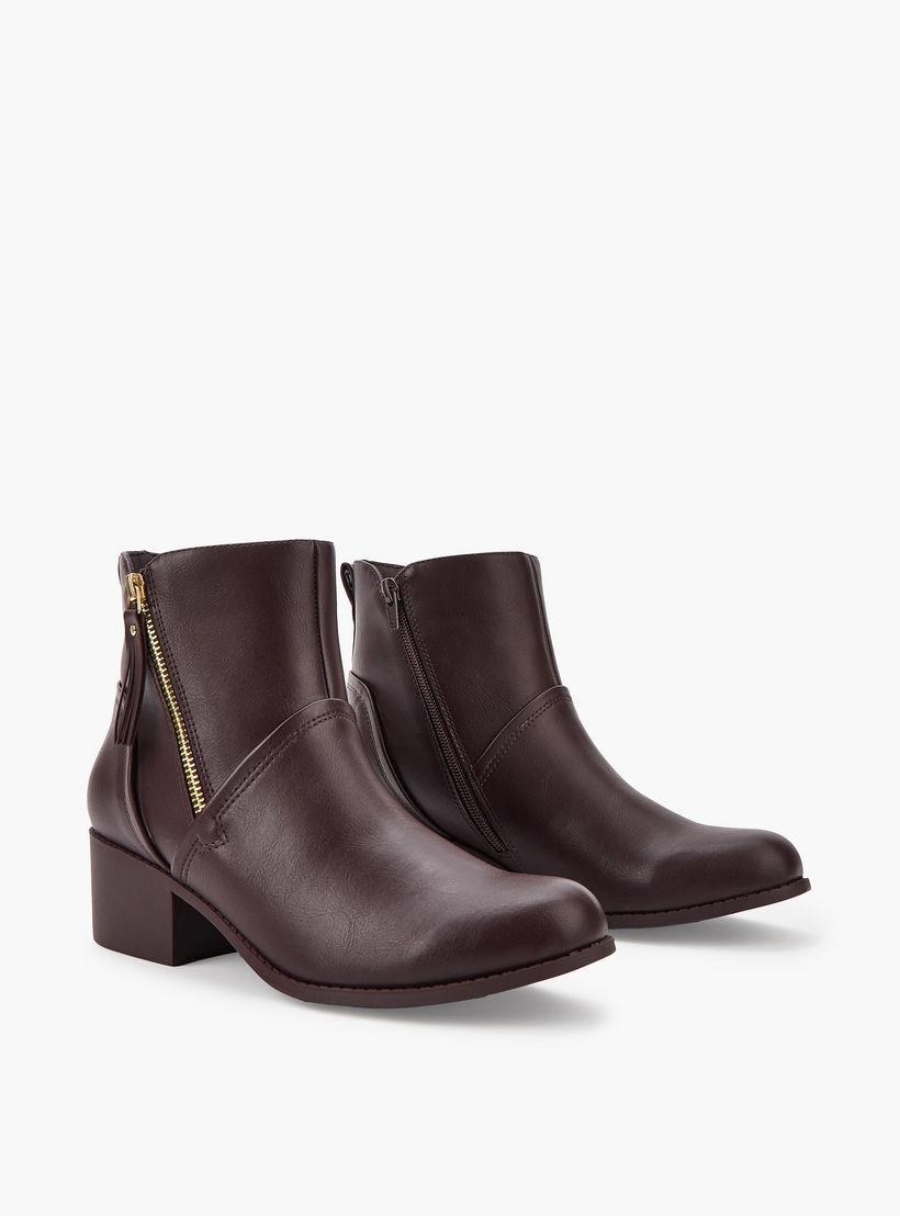 Flora Bella Women Block Heel Ankle Boots-women-shoes-boots-image-4
