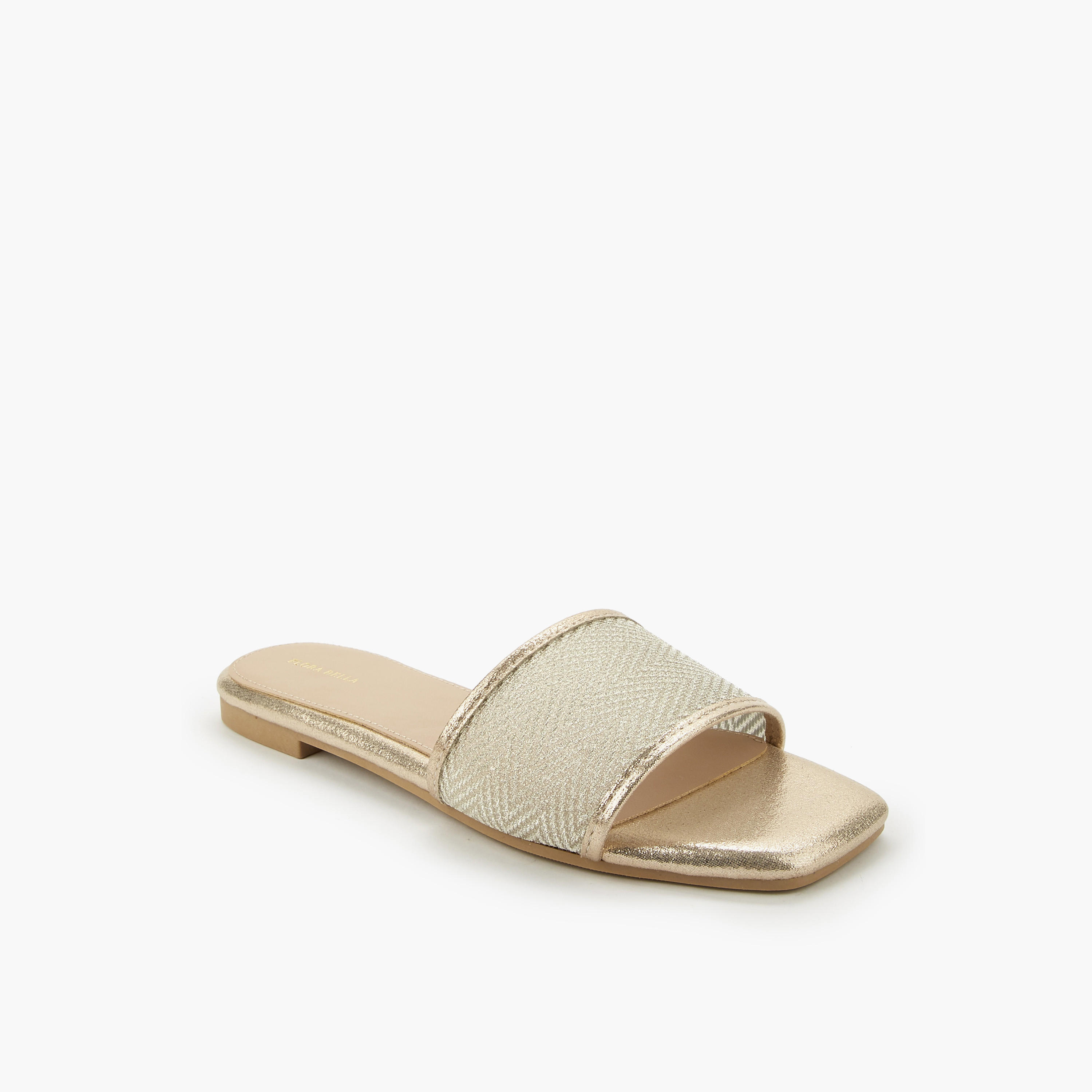 صندل مسطّح ميتالك للنساء من فلورا بيلا-women-shoes-flats-sandals-image-3