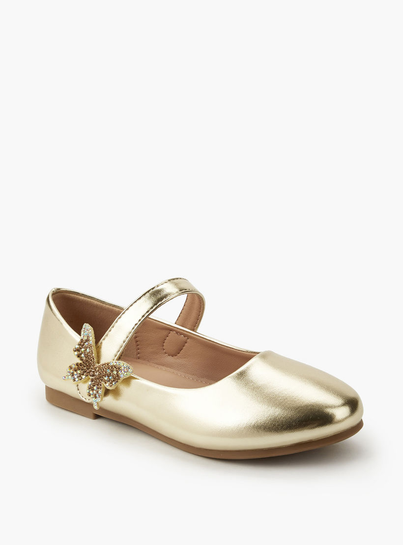 Flora Bella Girls Butterfly Accent Ballerina Shoes-girls-shoes-ballerinas-image-3
