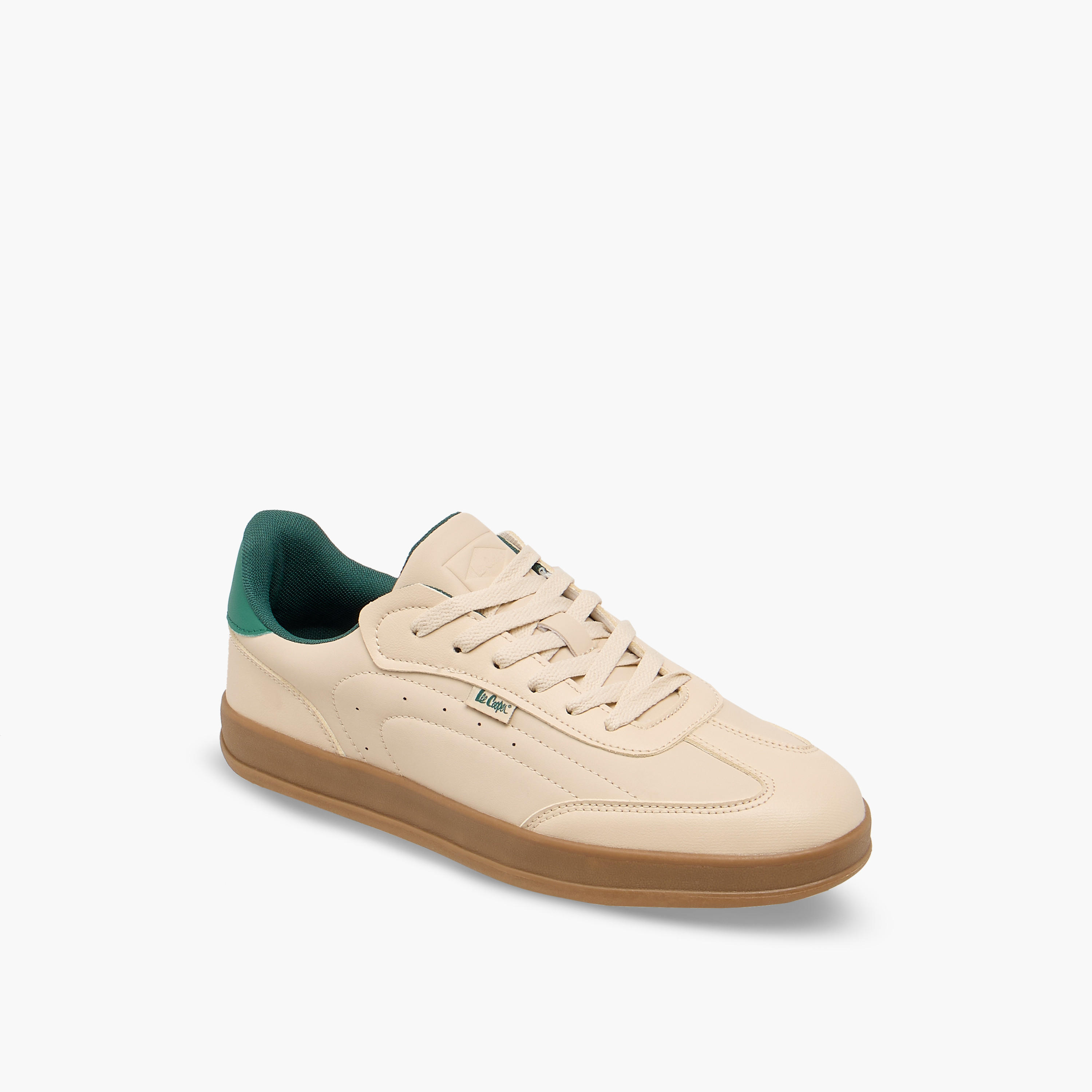Lee Cooper Men Panelled Lace-Up Sneakers-men-shoes-sneakers-image-2