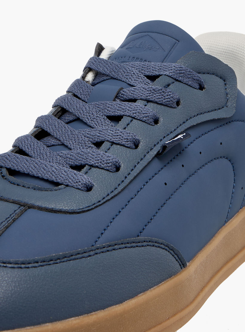 Lee Cooper Men Panelled Lace-Up Sneakers-men-shoes-sneakers-image-4