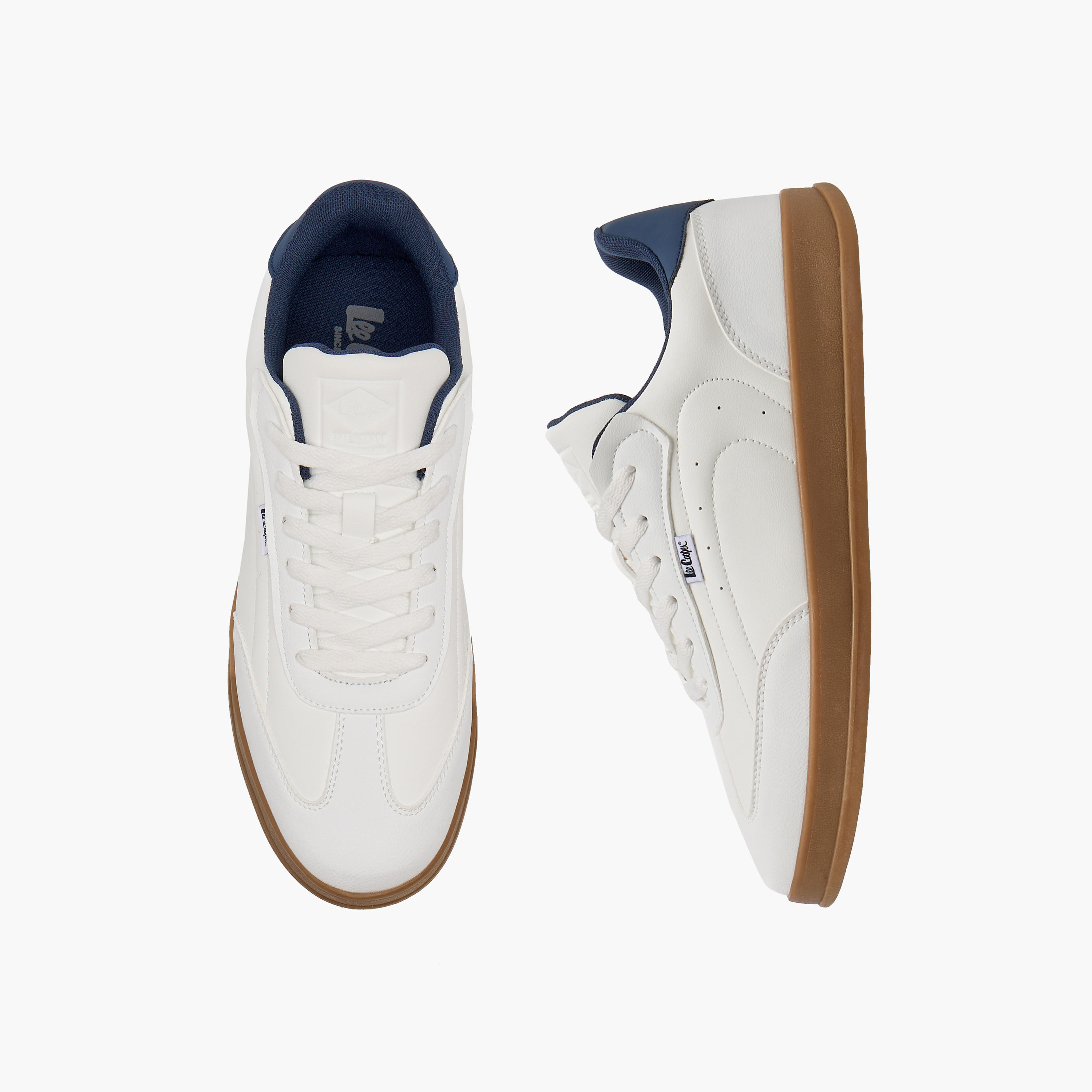 حذاء سنيكرز بألواح ورباط إغلاق للرجال من لي كوبر-men-shoes-sneakers-image-1