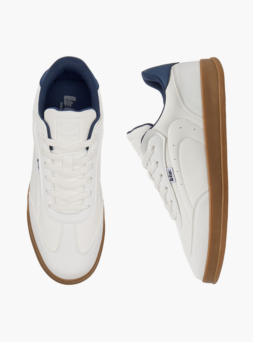 حذاء سنيكرز بألواح ورباط إغلاق للرجال من لي كوبر-men-shoes-sneakers-image-1