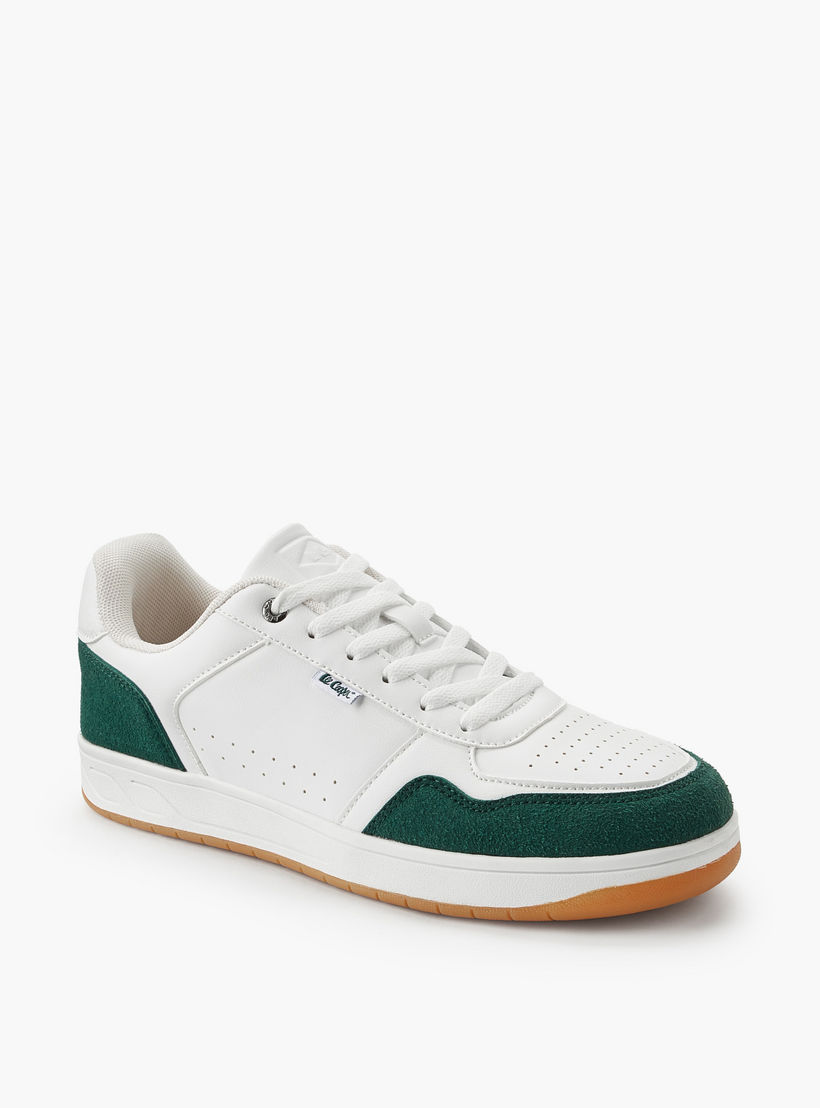 حذاء سنيكرز مثقّب برباط إغلاق وطول الكاحل للرجال من لي كوبر-men-shoes-sneakers-image-2