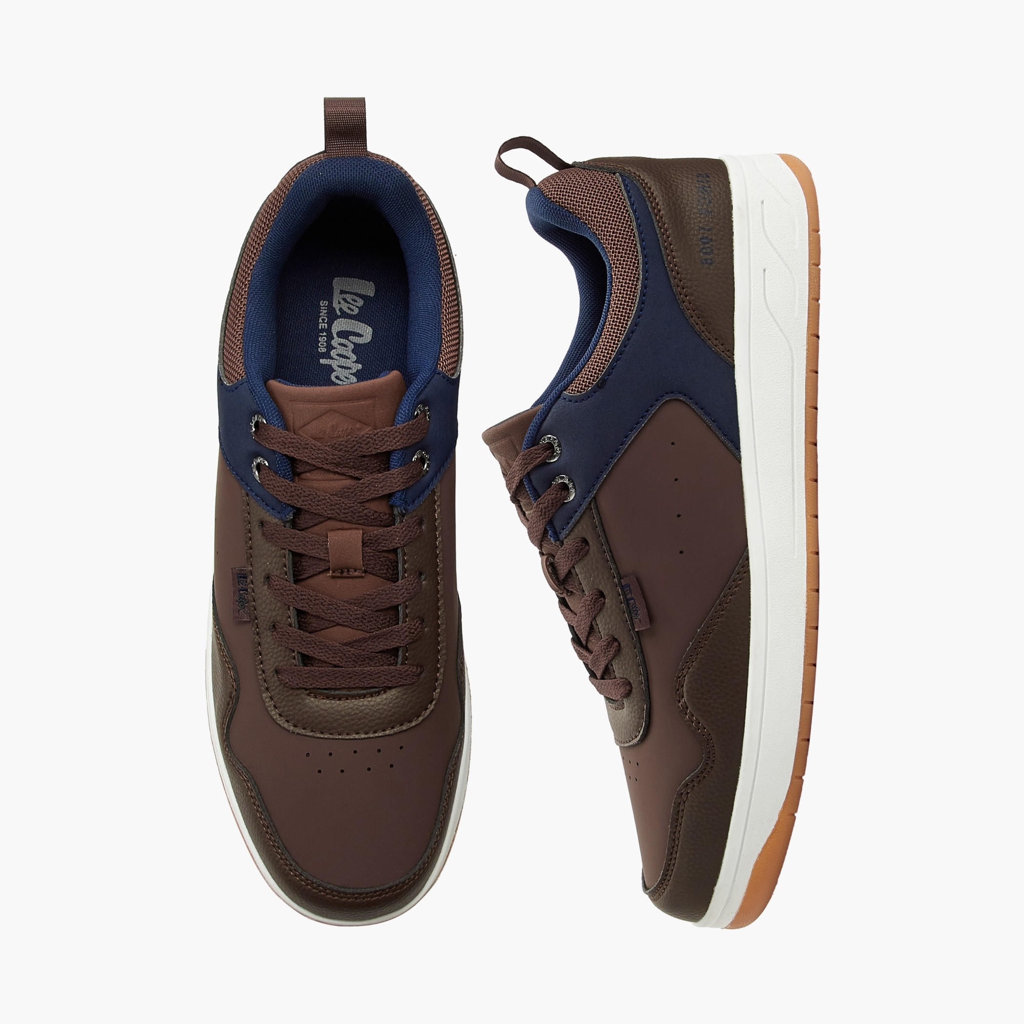 Lee Cooper Men Lace-Up Ankle Sneakers-men-shoes-sneakers-image-1