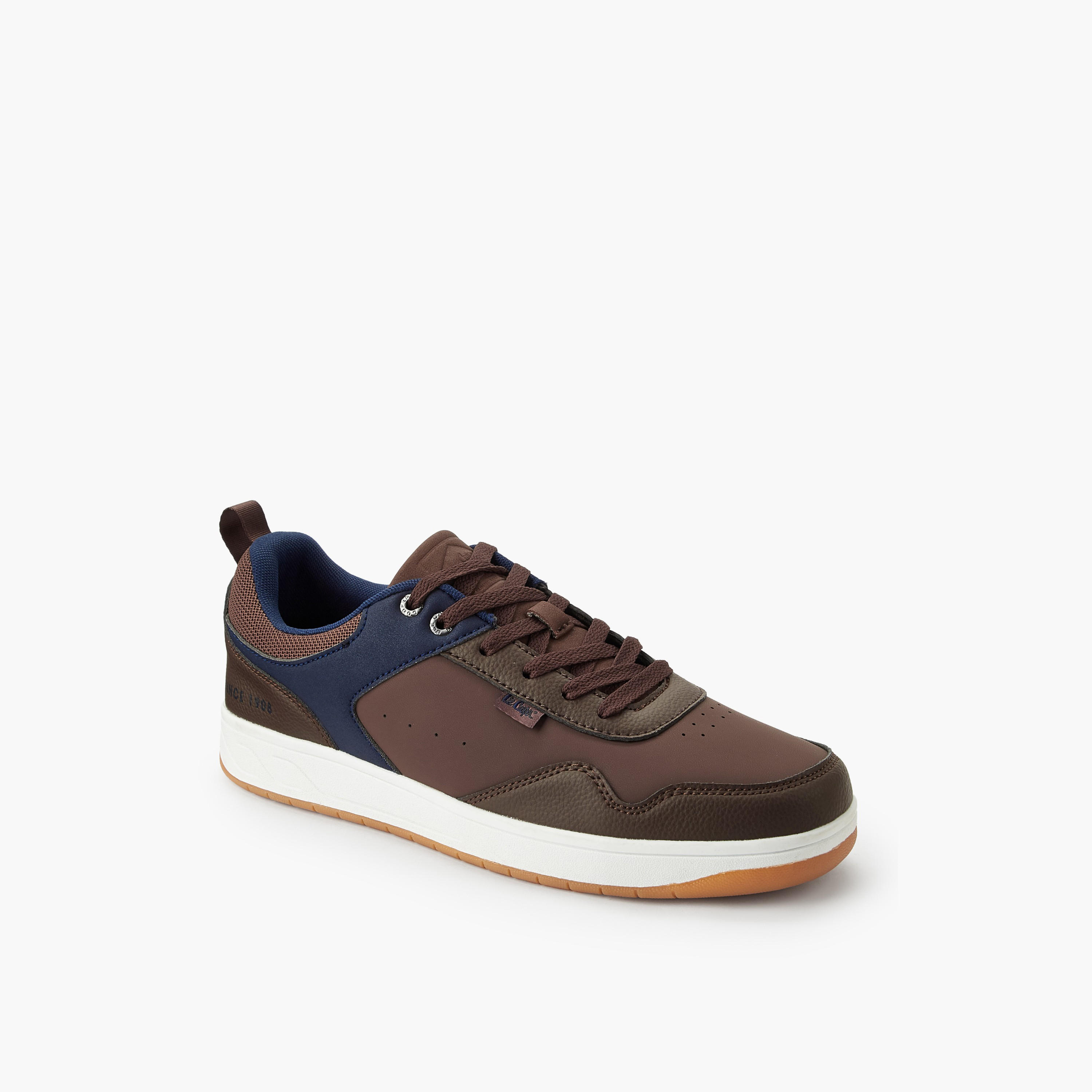 Lee Cooper Men Lace-Up Ankle Sneakers-men-shoes-sneakers-image-2