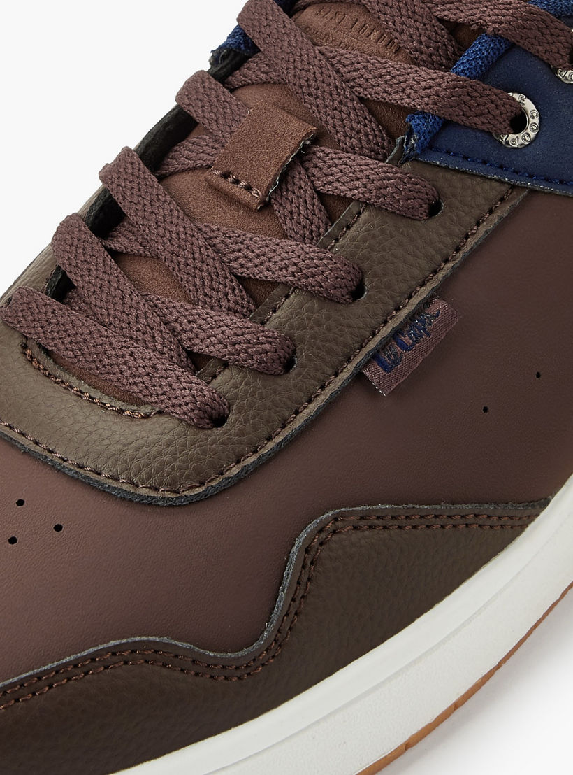 Lee Cooper Men Lace-Up Ankle Sneakers-men-shoes-sneakers-image-5
