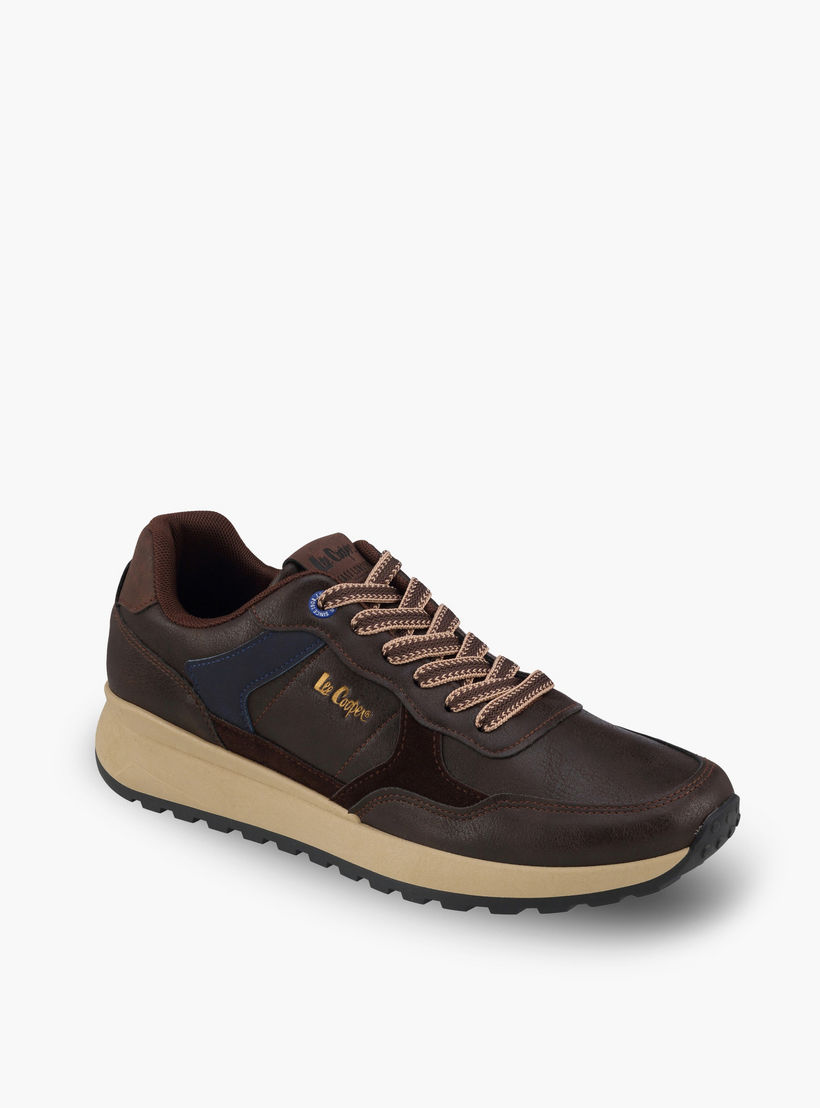 حذاء سنيكرز طول الكاحل برباط للرجال من لي كوبر-men-shoes-sneakers-image-2