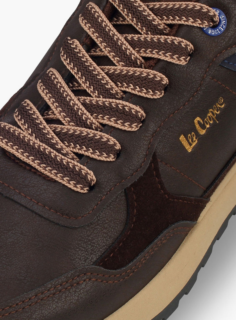 حذاء سنيكرز طول الكاحل برباط للرجال من لي كوبر-men-shoes-sneakers-image-4