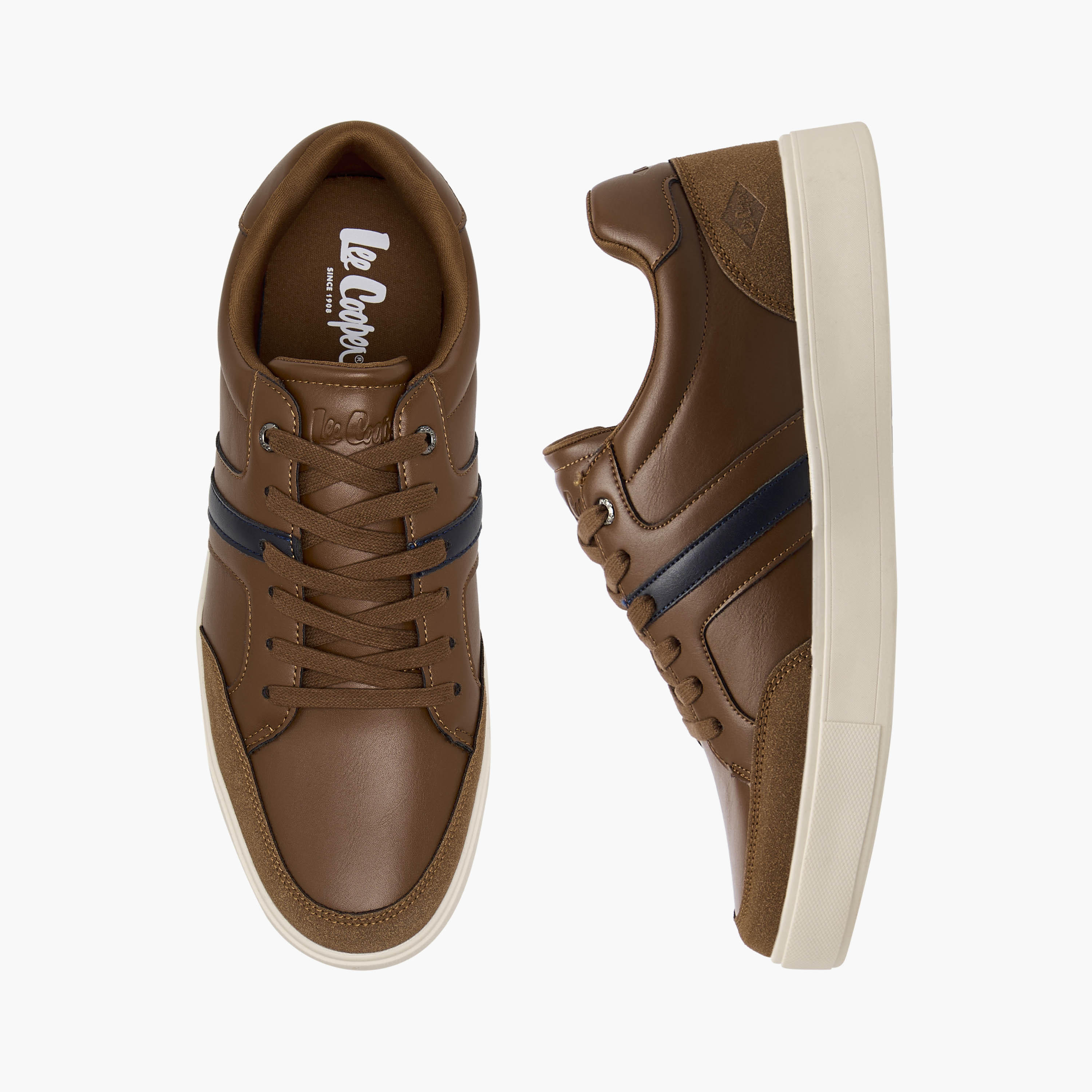 Lee Cooper Men Lace-Up Ankle Sneakers-men-shoes-sneakers-image-1