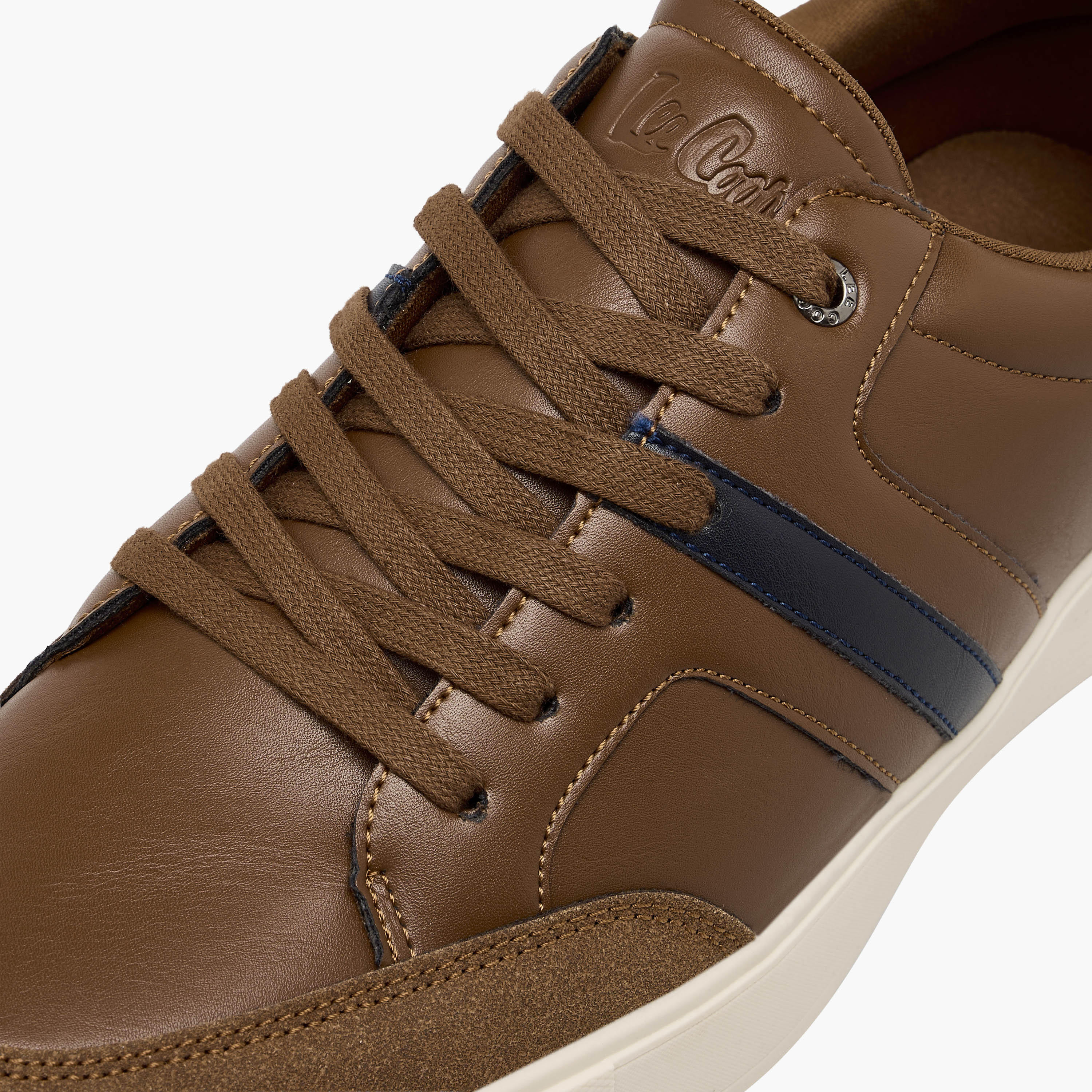 Lee Cooper Men Lace-Up Ankle Sneakers-men-shoes-sneakers-image-4