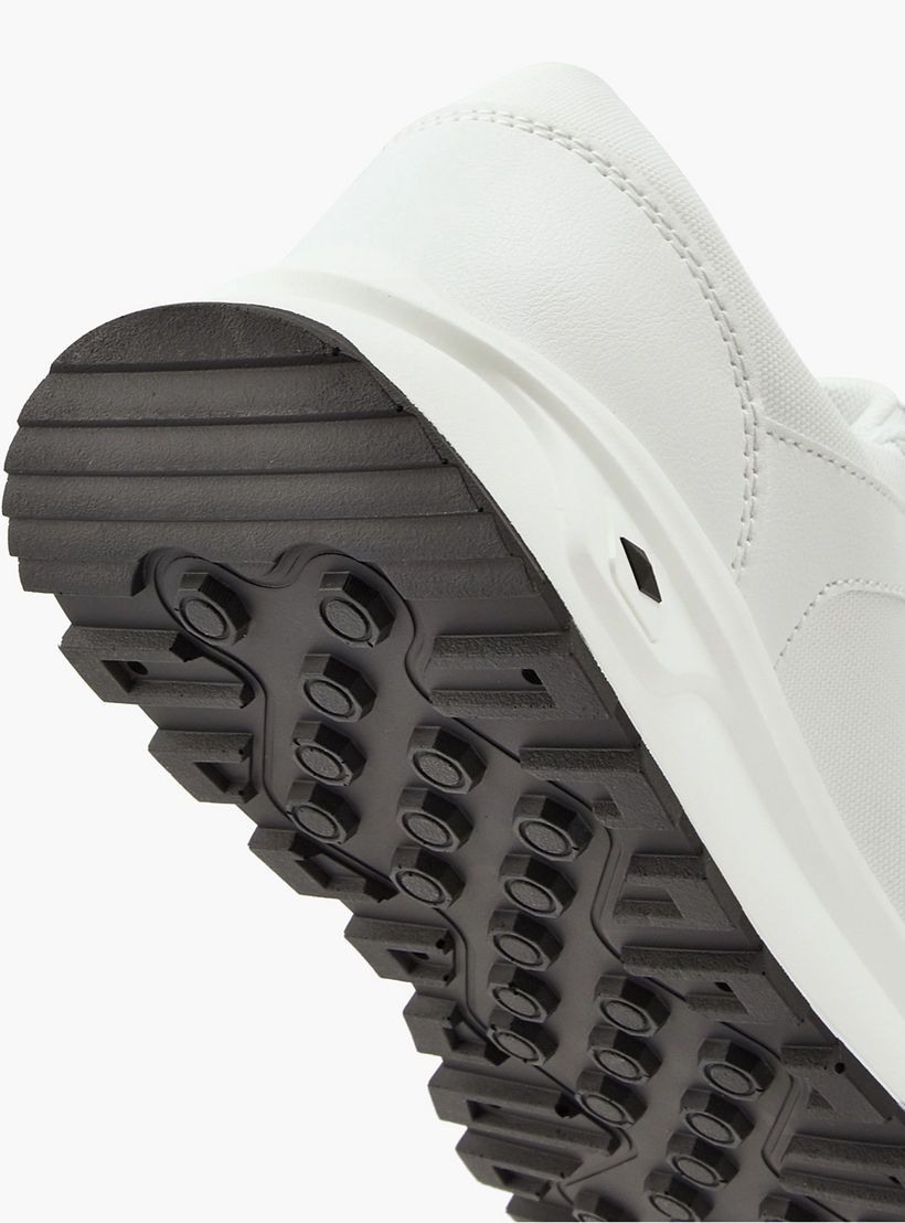 Lee Cooper Men's Panelled Lace-Up Ortholite Sneakers-men-shoes-sneakers-image-5