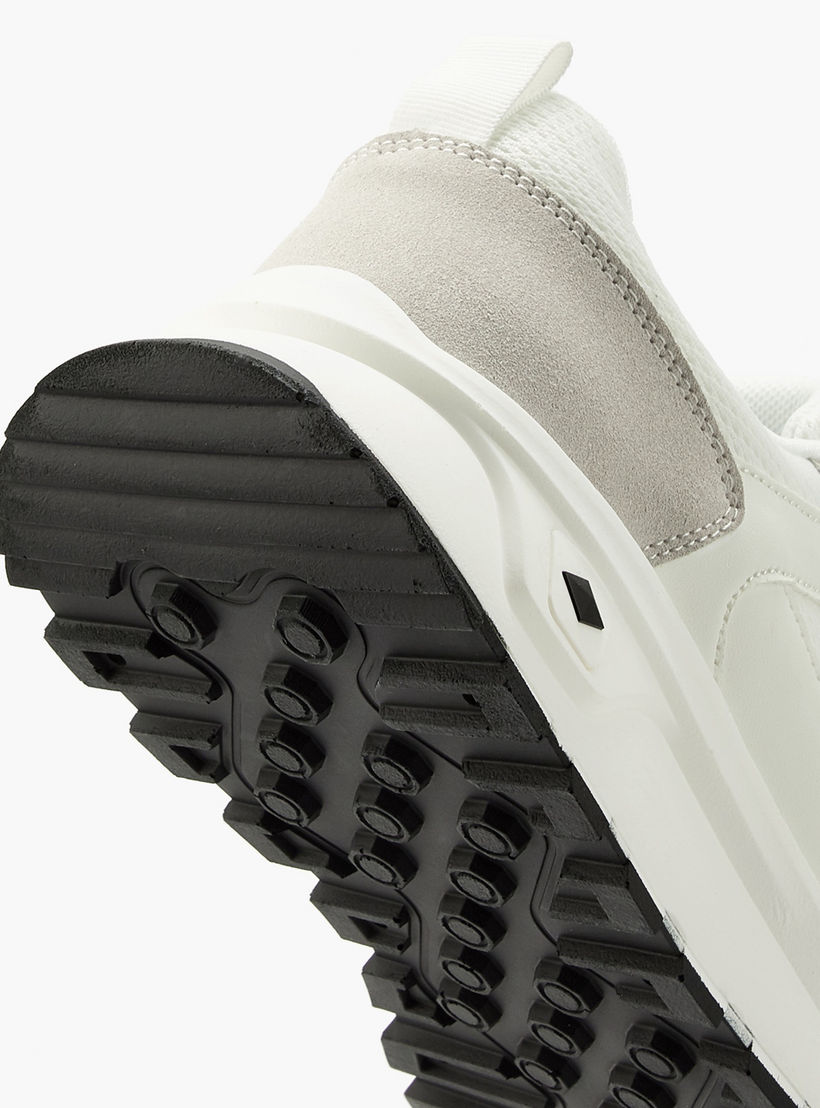 Lee Cooper Men's Panelled Lace-Up Ortholite Sneakers-men-shoes-sneakers-image-5