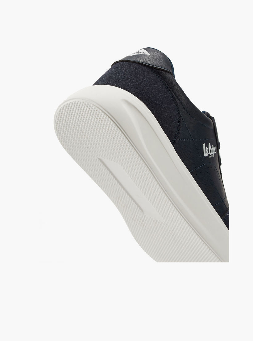 Lee Cooper Men's Panelled Lace-Up Ortholite Sneakers-men-shoes-sneakers-image-5