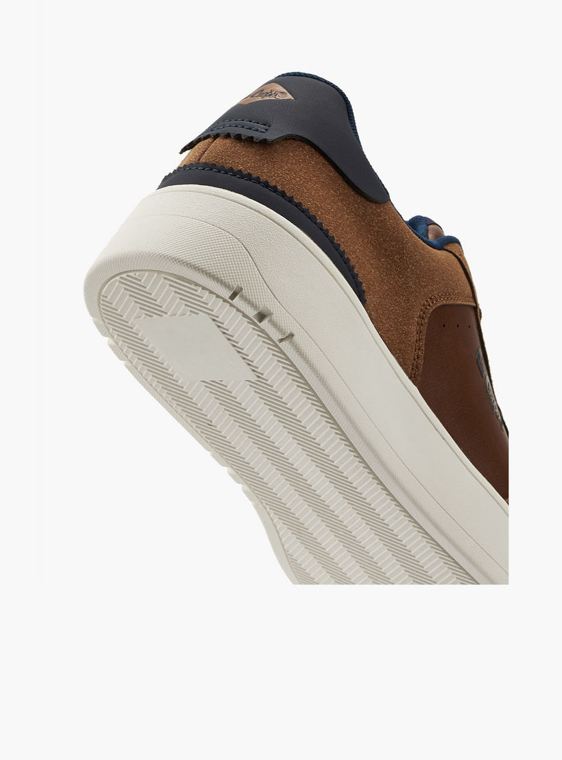 Lee Cooper Men's Panelled Lace-Up Ortholite Sneakers-men-shoes-sneakers-image-5