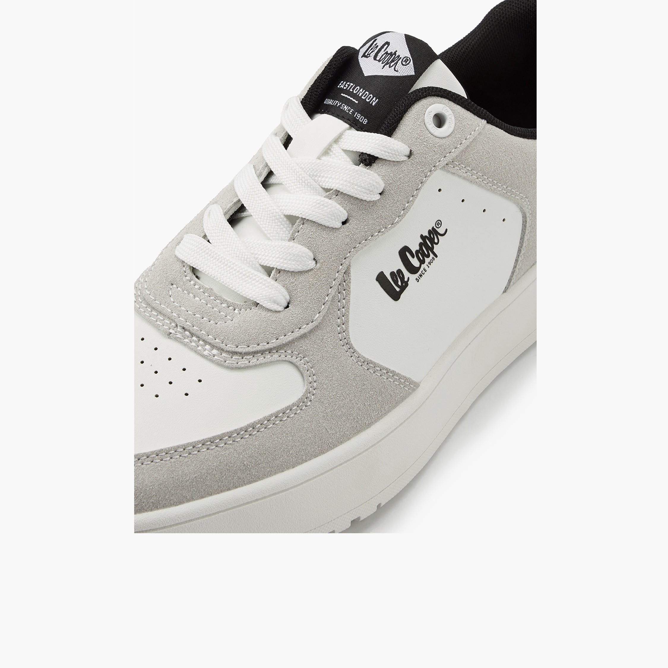 Lee Cooper Men's Panelled Lace-Up Ortholite Sneakers-men-shoes-sneakers-image-4