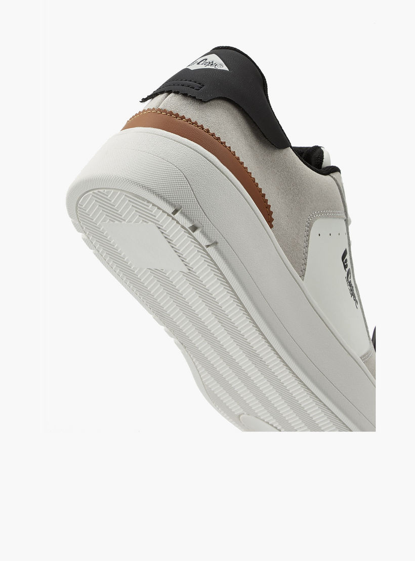 Lee Cooper Men's Panelled Lace-Up Ortholite Sneakers-men-shoes-sneakers-image-5