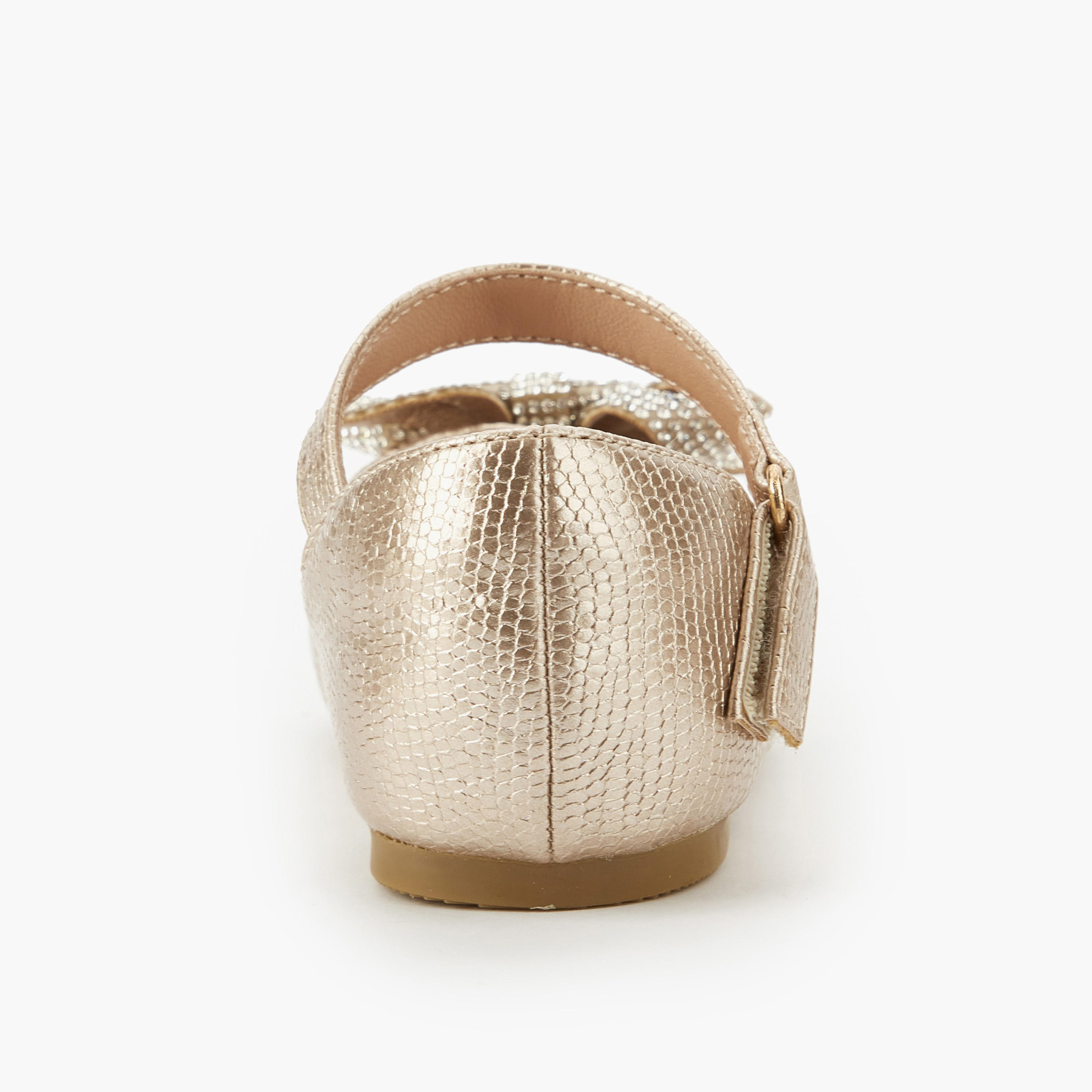 حذاء باليرينا بشريط إغلاق لاصق للبنات من جونيورز-girls-shoes-ballerinas-image-5