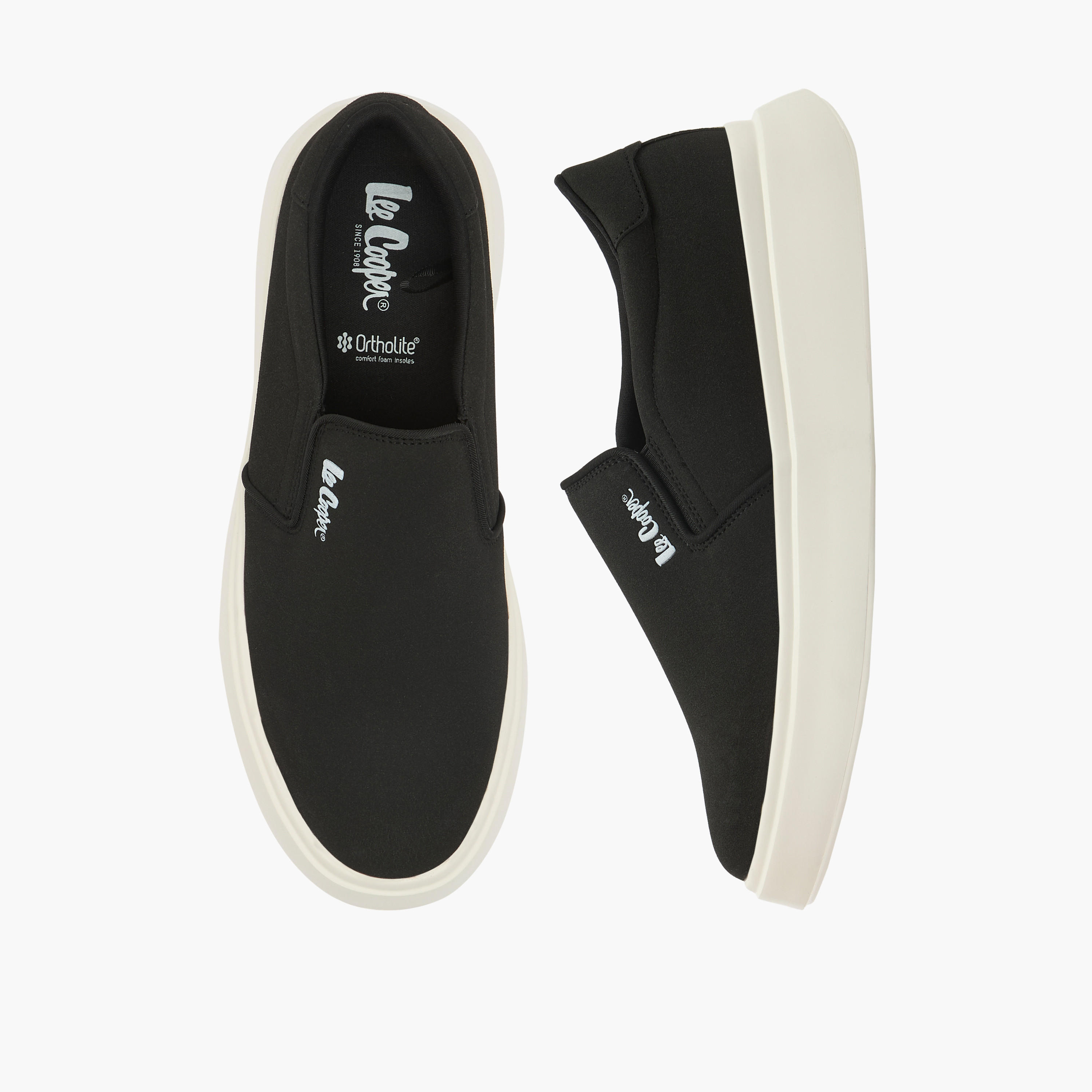 Lee Cooper Men Logo Slip-On Loafers-men-shoes-loafersandmoccasins-image-1
