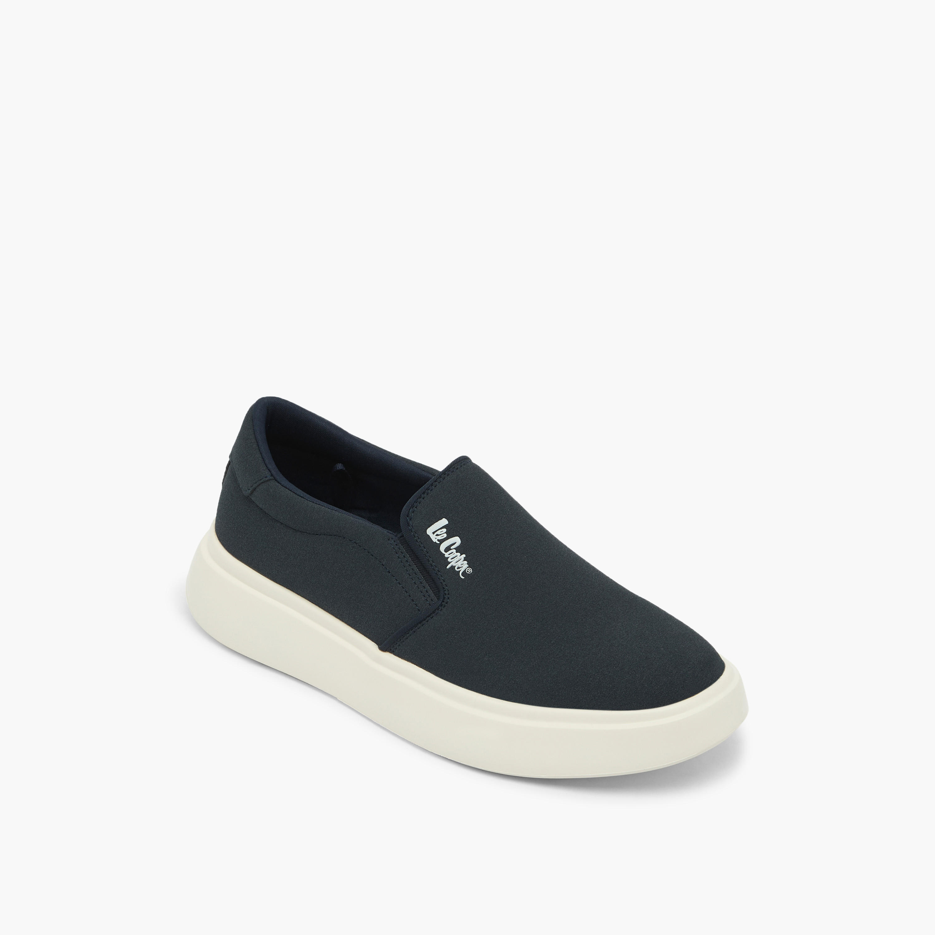 Lee Cooper Men Logo Slip-On Loafers-men-shoes-loafersandmoccasins-image-2