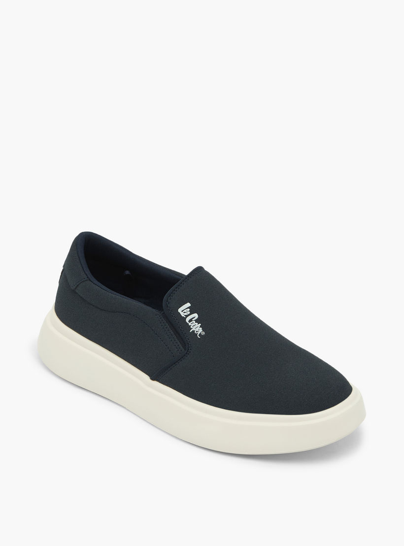 Lee Cooper Men Logo Slip-On Loafers-men-shoes-loafersandmoccasins-image-2