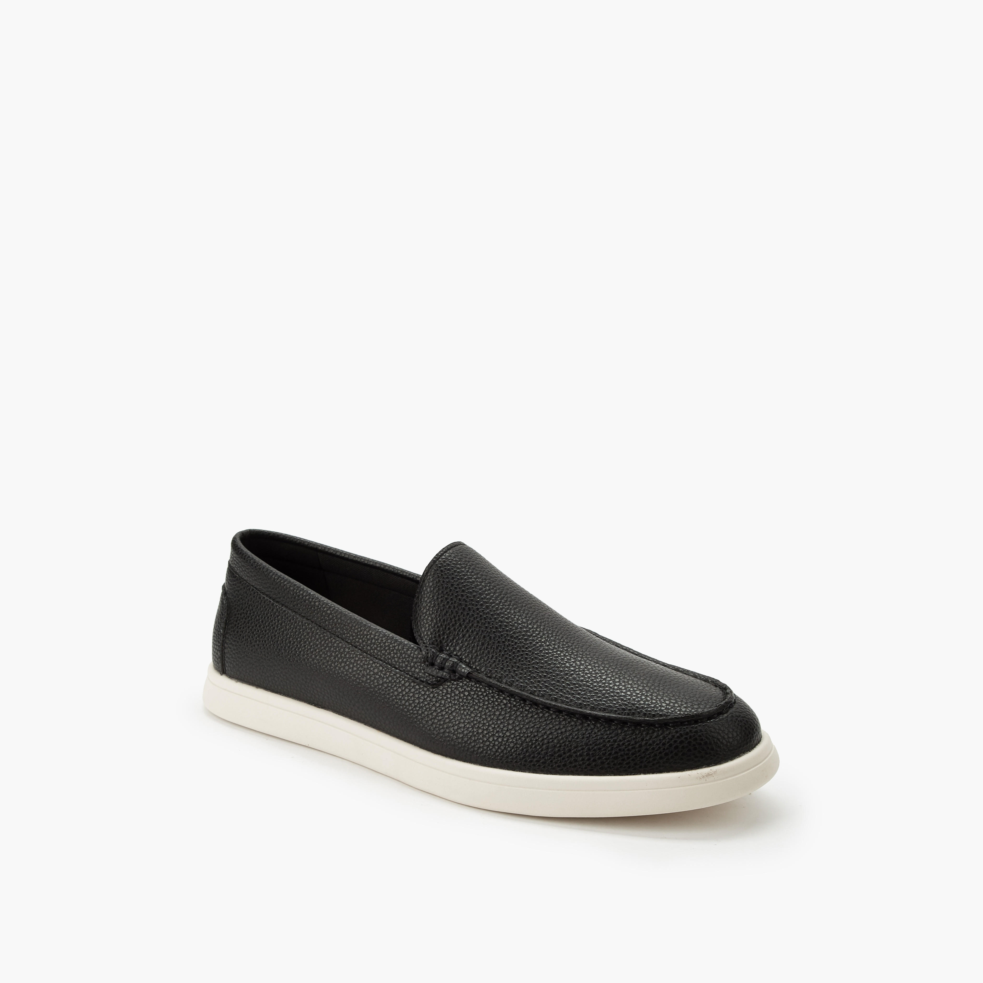 حذاء سهل الارتداء بارز الملمس للرجال من إل بي إل من شو إكسبرس-men-shoes-loafersandmoccasins-image-3