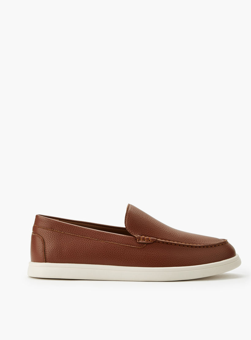 حذاء سهل الارتداء بارز الملمس للرجال من إل بي إل من شو إكسبرس-men-shoes-loafersandmoccasins-image-3