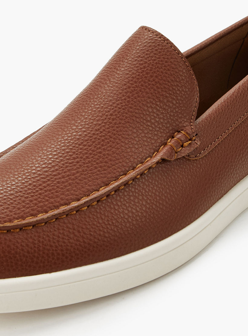 حذاء سهل الارتداء بارز الملمس للرجال من إل بي إل من شو إكسبرس-men-shoes-loafersandmoccasins-image-5