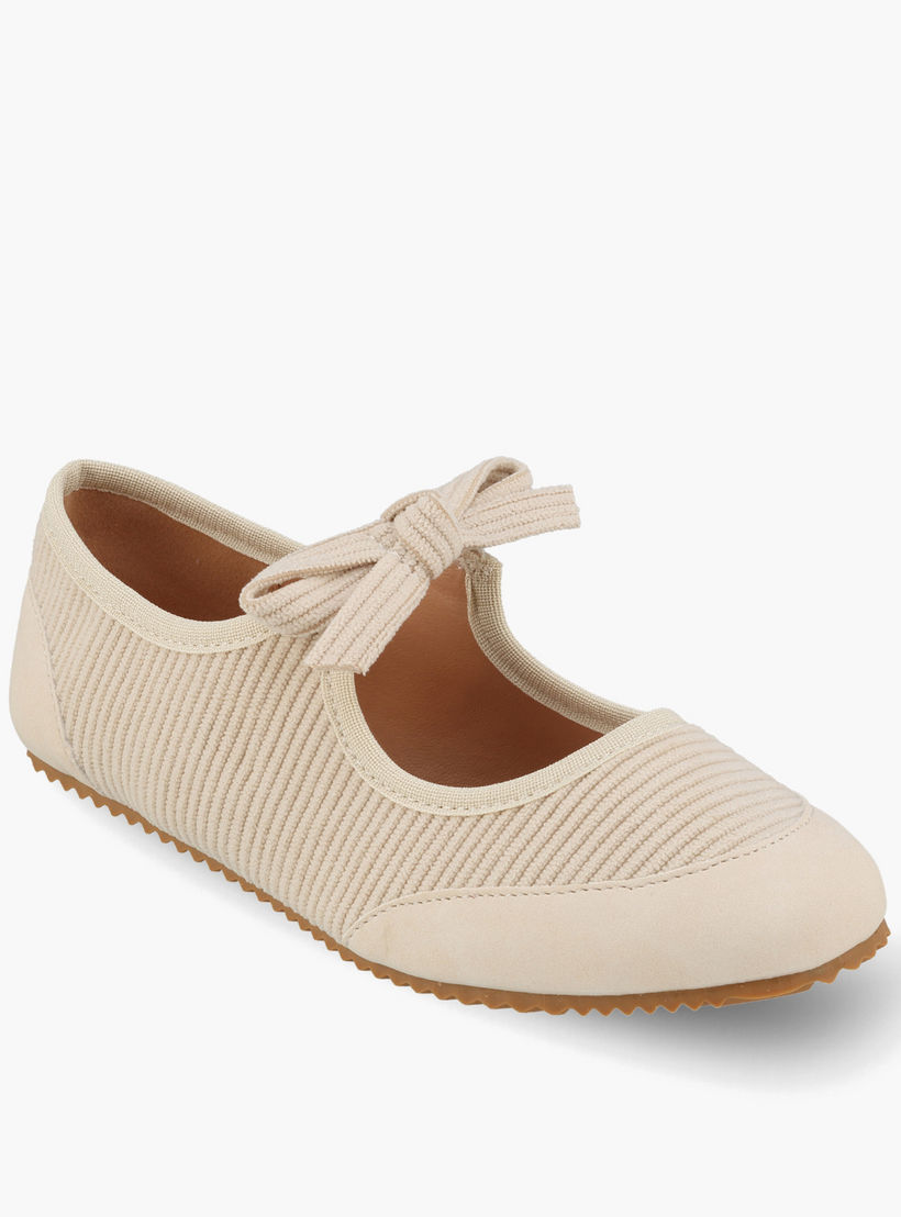 حذاء ماري جين بارز الملمس للفتيات من ليتل ميسي-girls-shoes-ballerinas-image-2
