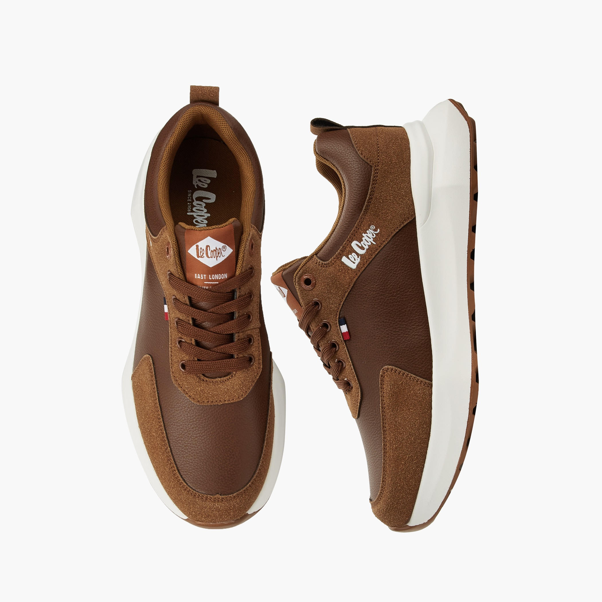 Lee Cooper Men Ortholite Lace-Up Ankle Sneakers-men-shoes-sneakers-image-1